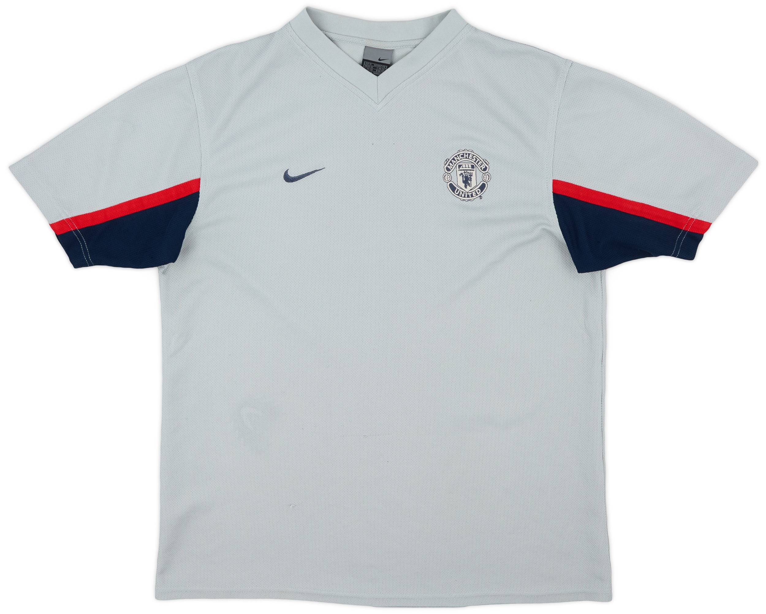 2002-03 Manchester United Nike Training Shirt - 6/10 - (M)