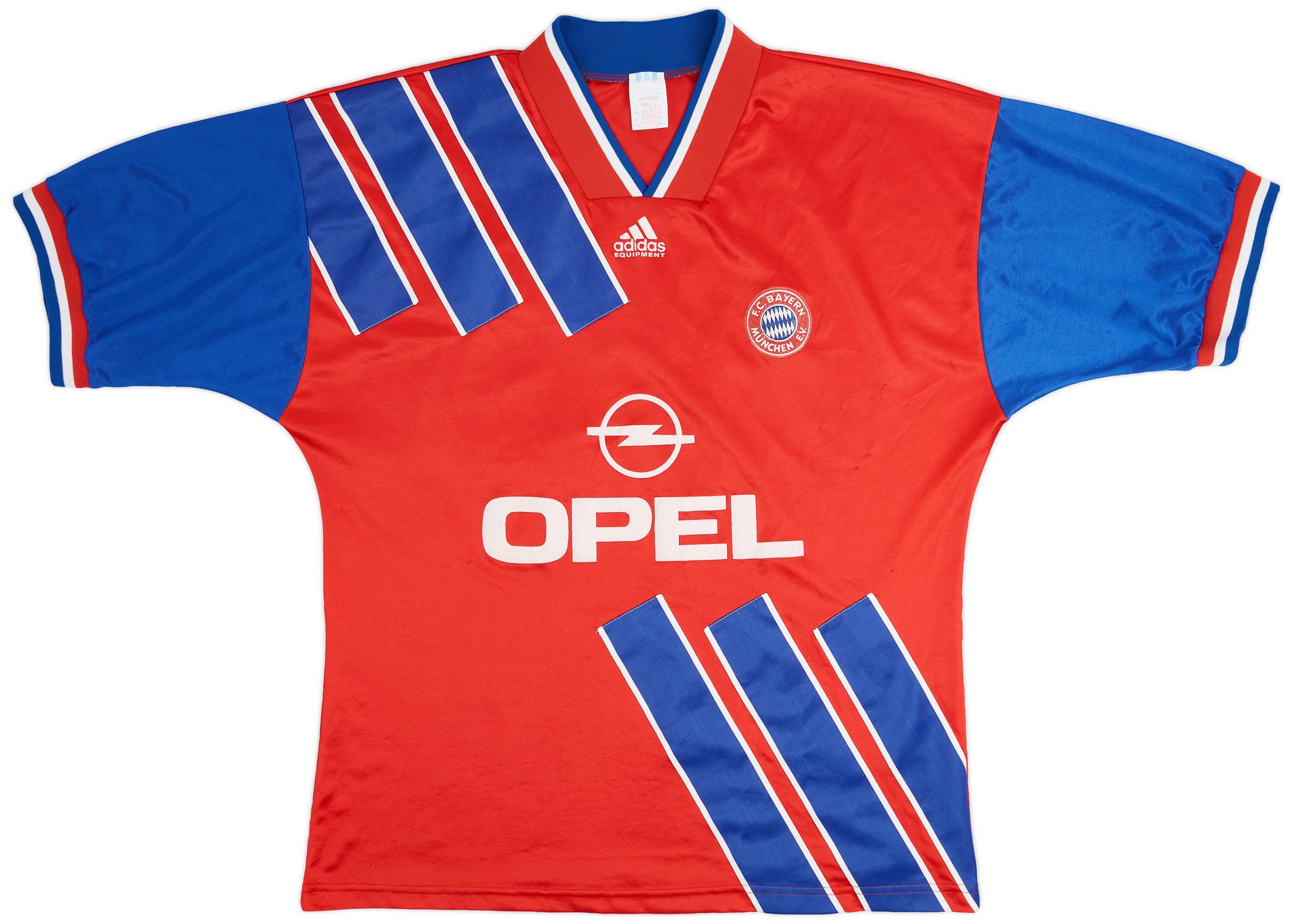 1993-95 Bayern Munich Home Shirt #10 - 8/10 - (XL)
