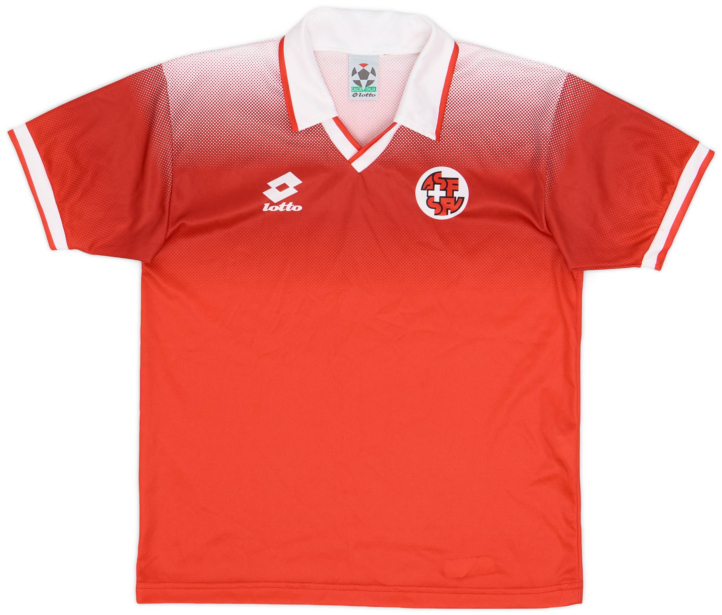 1996-98 Switzerland Home Shirt - 8/10 - (XL.Boys)