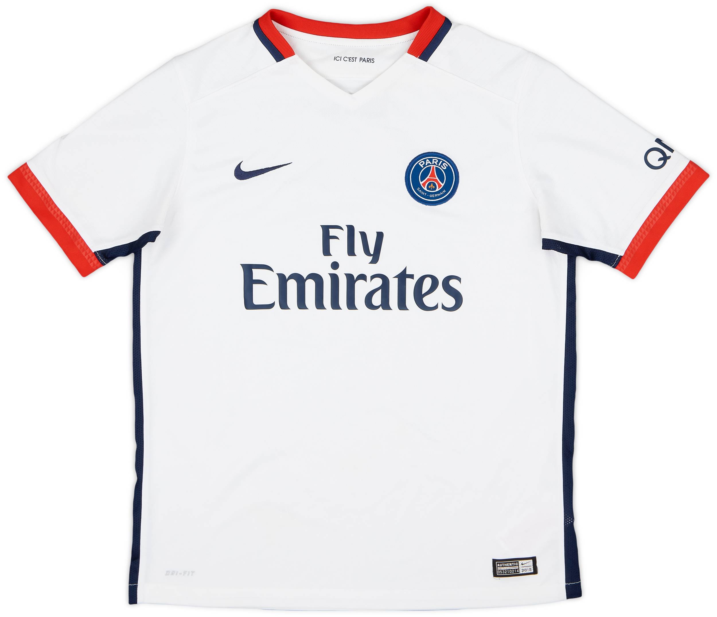 2015-16 Paris Saint-Germain Away Shirt - 6/10 - (XL.Boys)