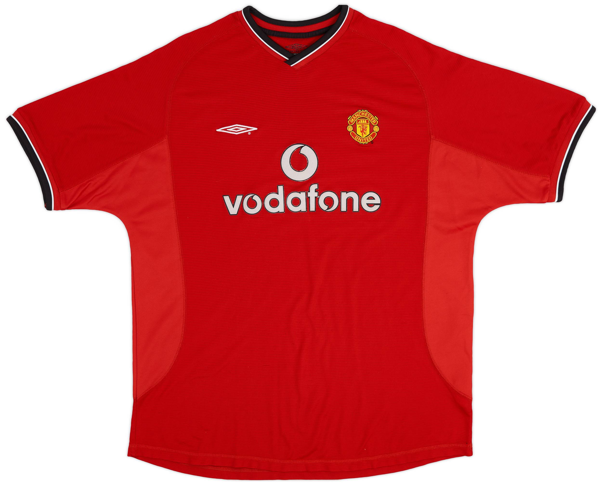 2000-02 Manchester United Home Shirt - 5/10 - (XL)