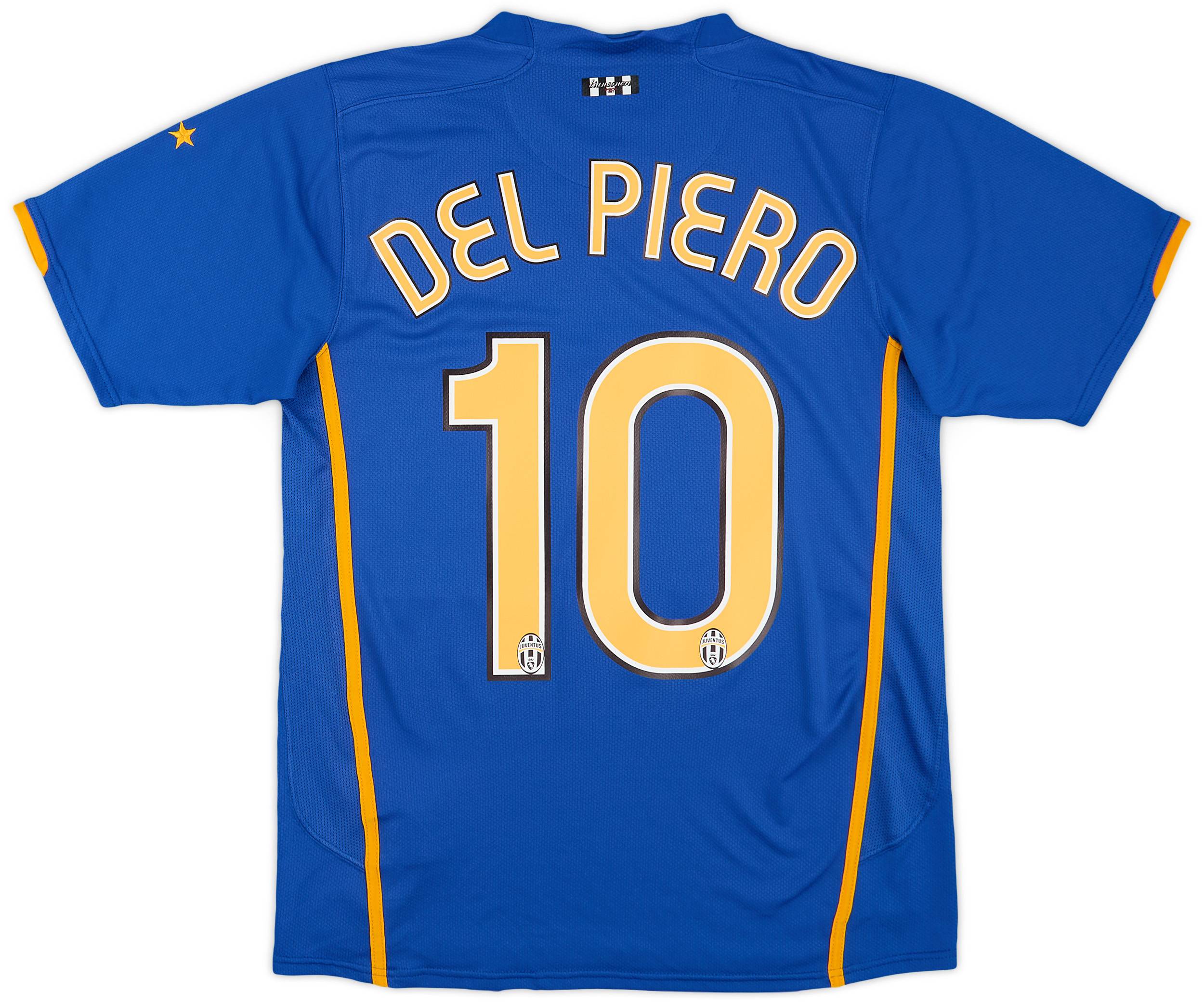2007-08 Juventus Away Shirt Del Piero #10 - 8/10 - (S)