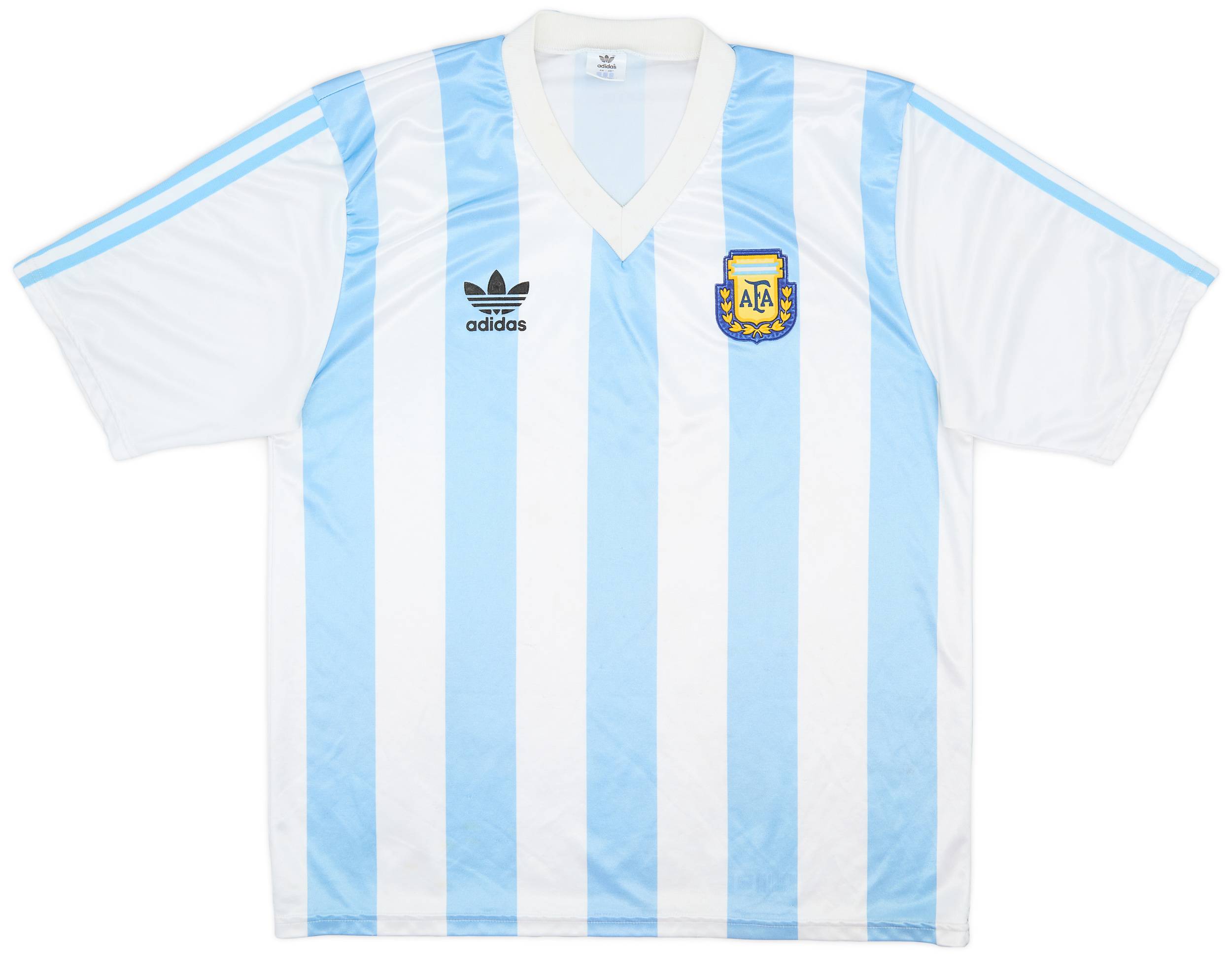 1990-91 Argentina Home Shirt - 8/10 - (L)