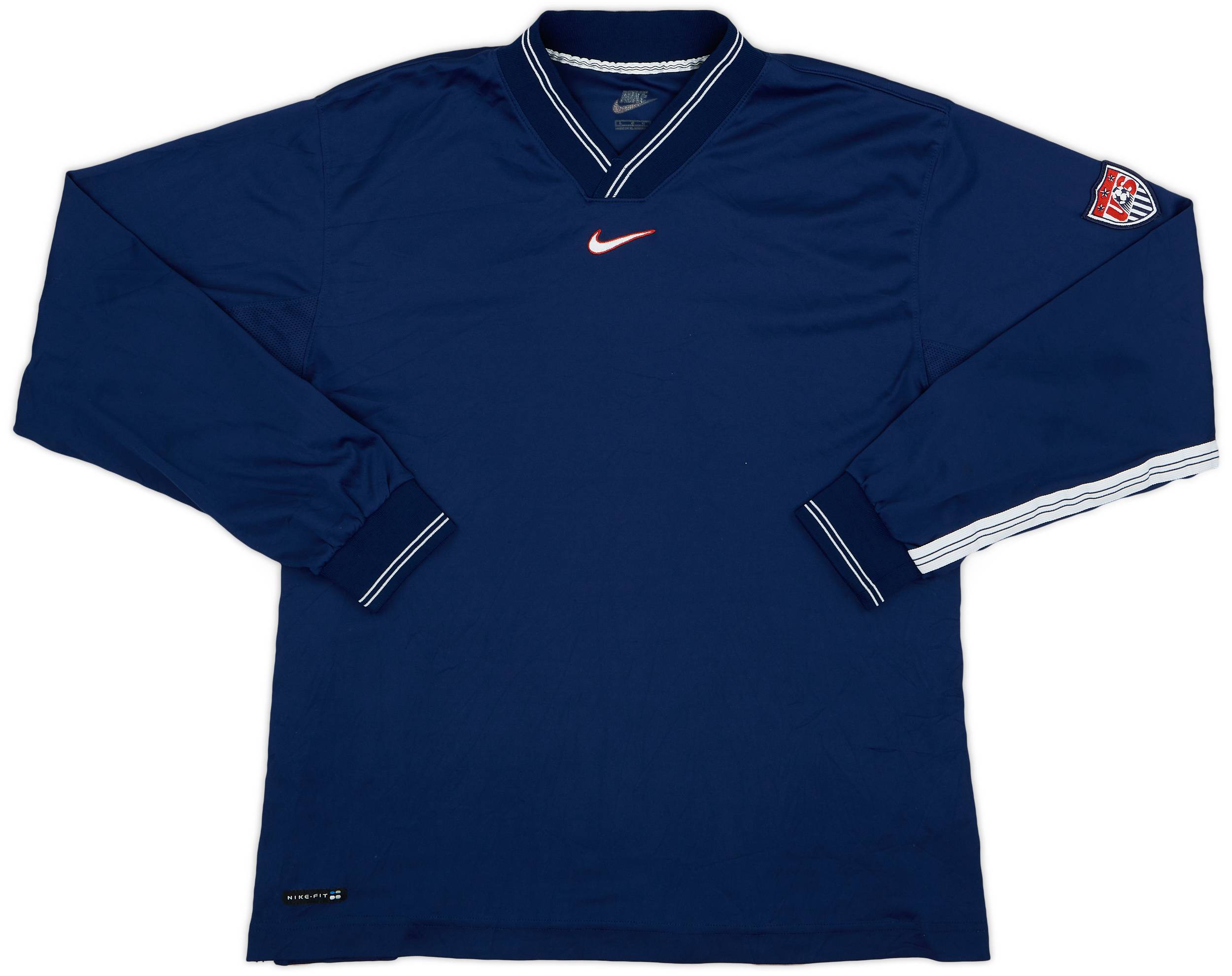 1998 USA Nike Training L/S Shirt - 9/10 - (L)