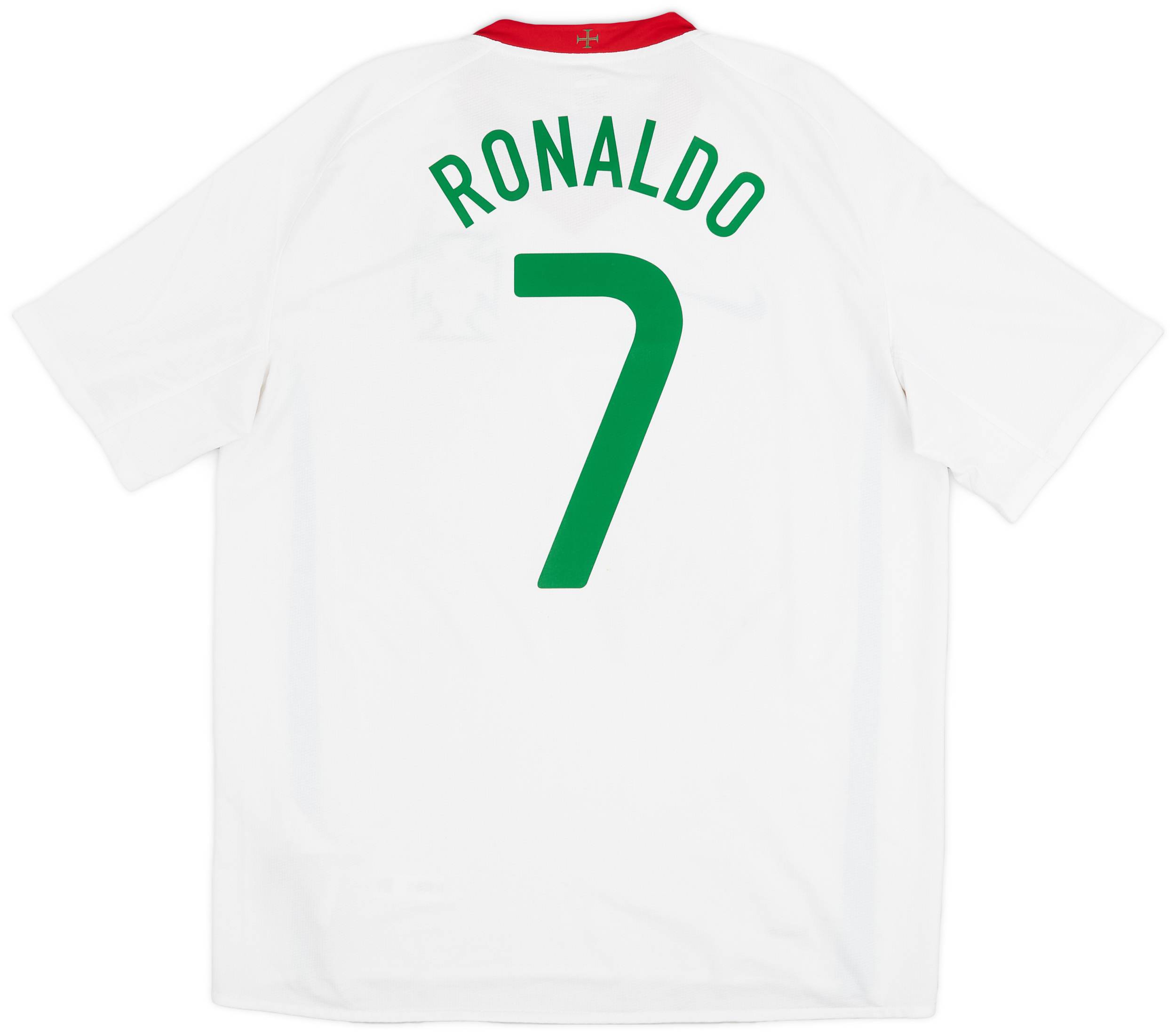 2008-10 Portugal Away Shirt Ronaldo #7 - 8/10 - (L)