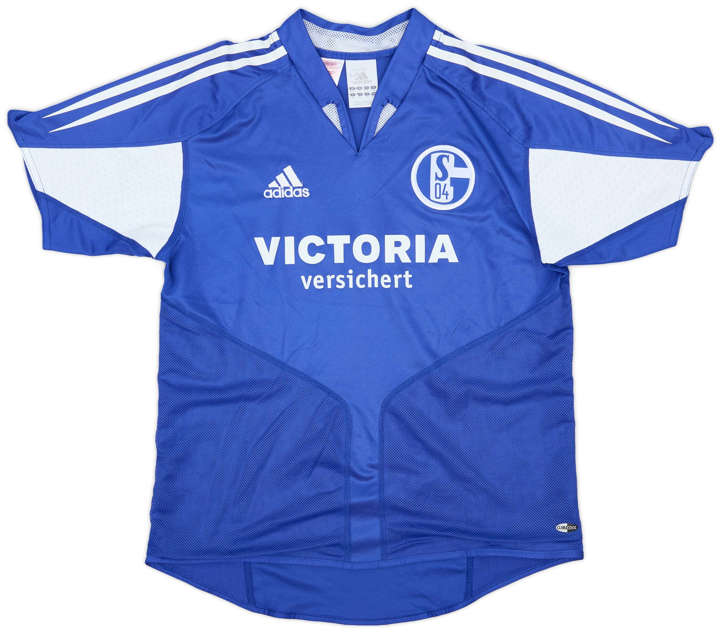 2004-05 Schalke Home Shirt - 7/10 - (L.Boys)