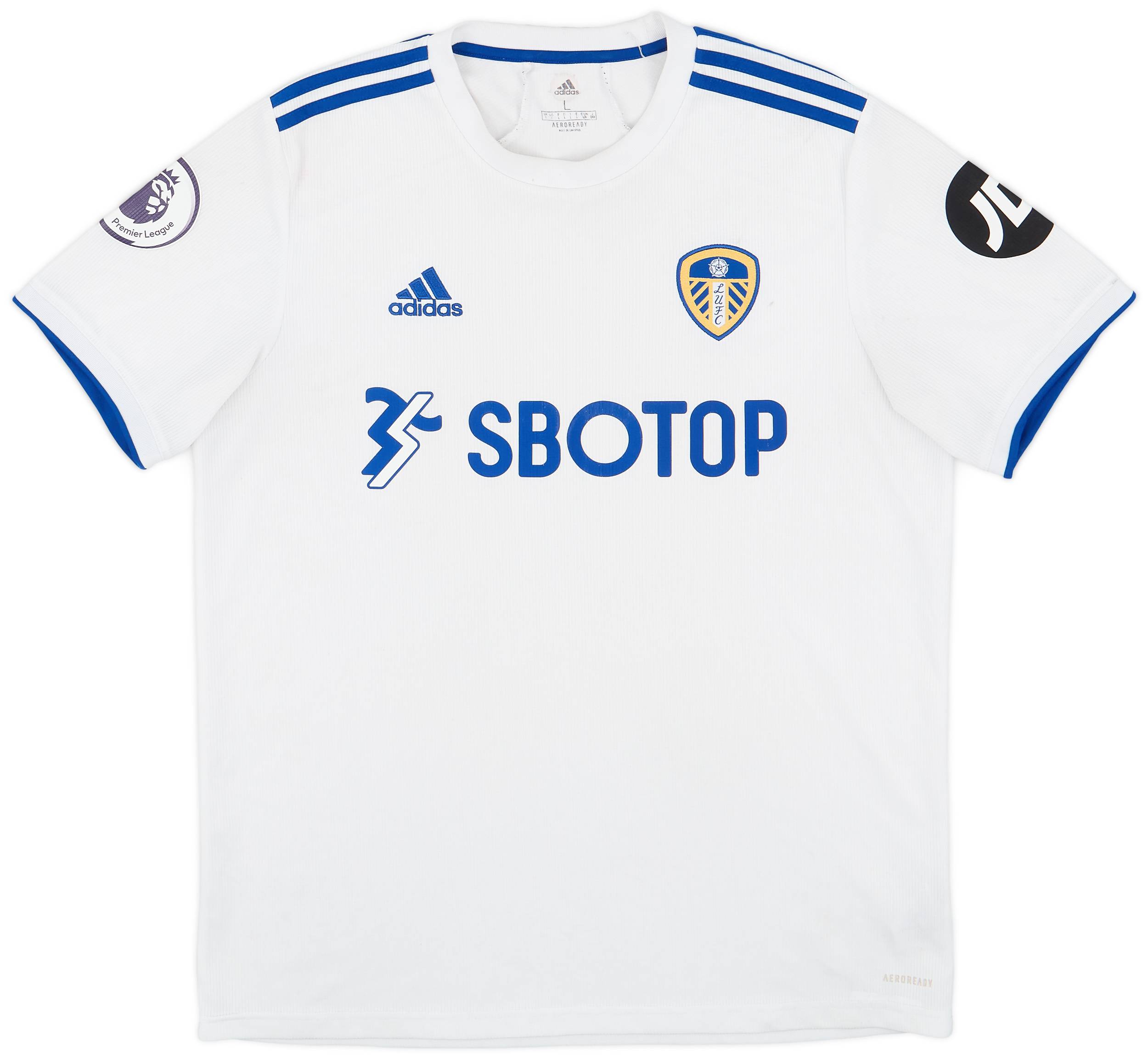 2020-21 Leeds United Home Shirt - 6/10 - (L)