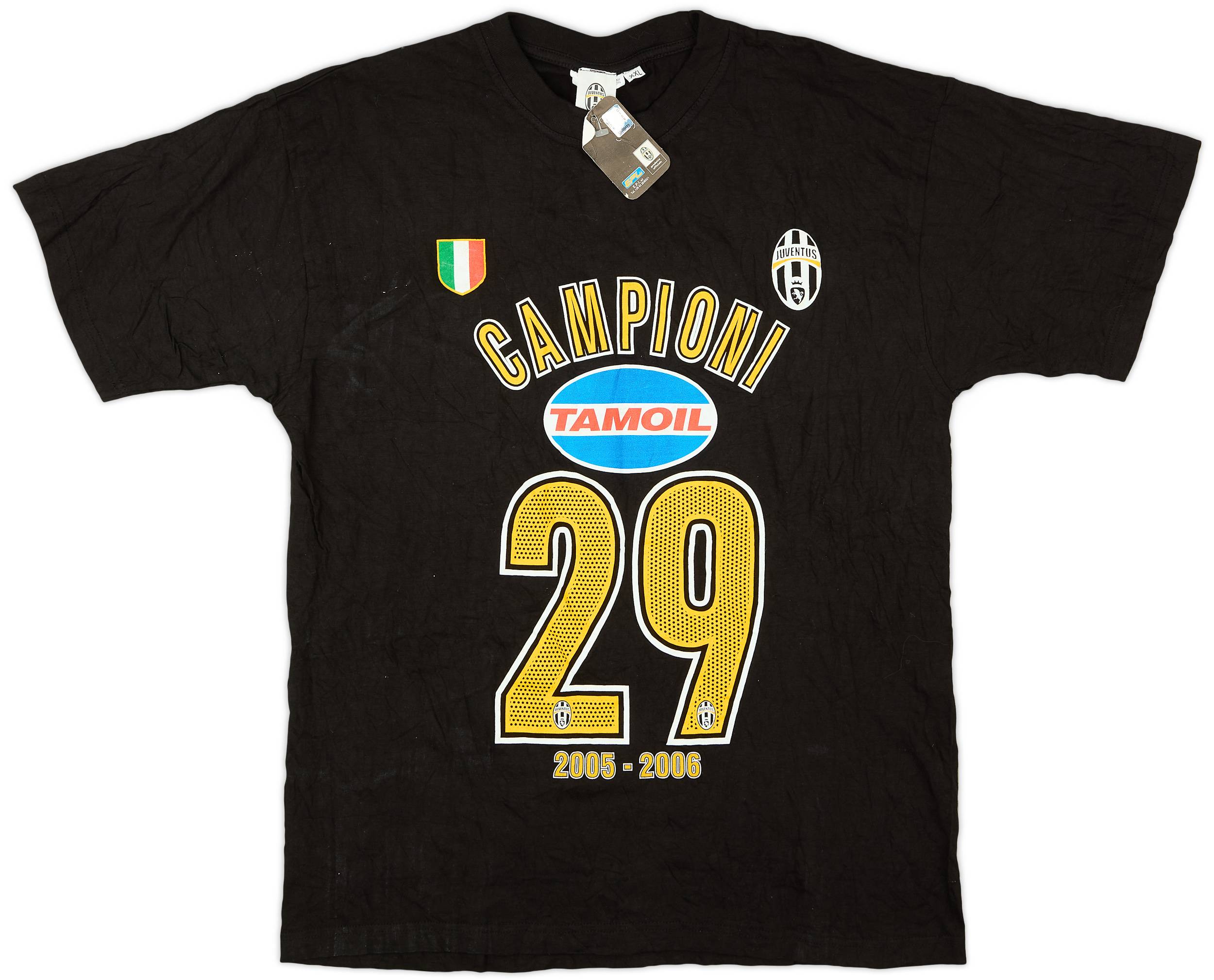 2005-06 Juventus Graphic Tee (XXL)