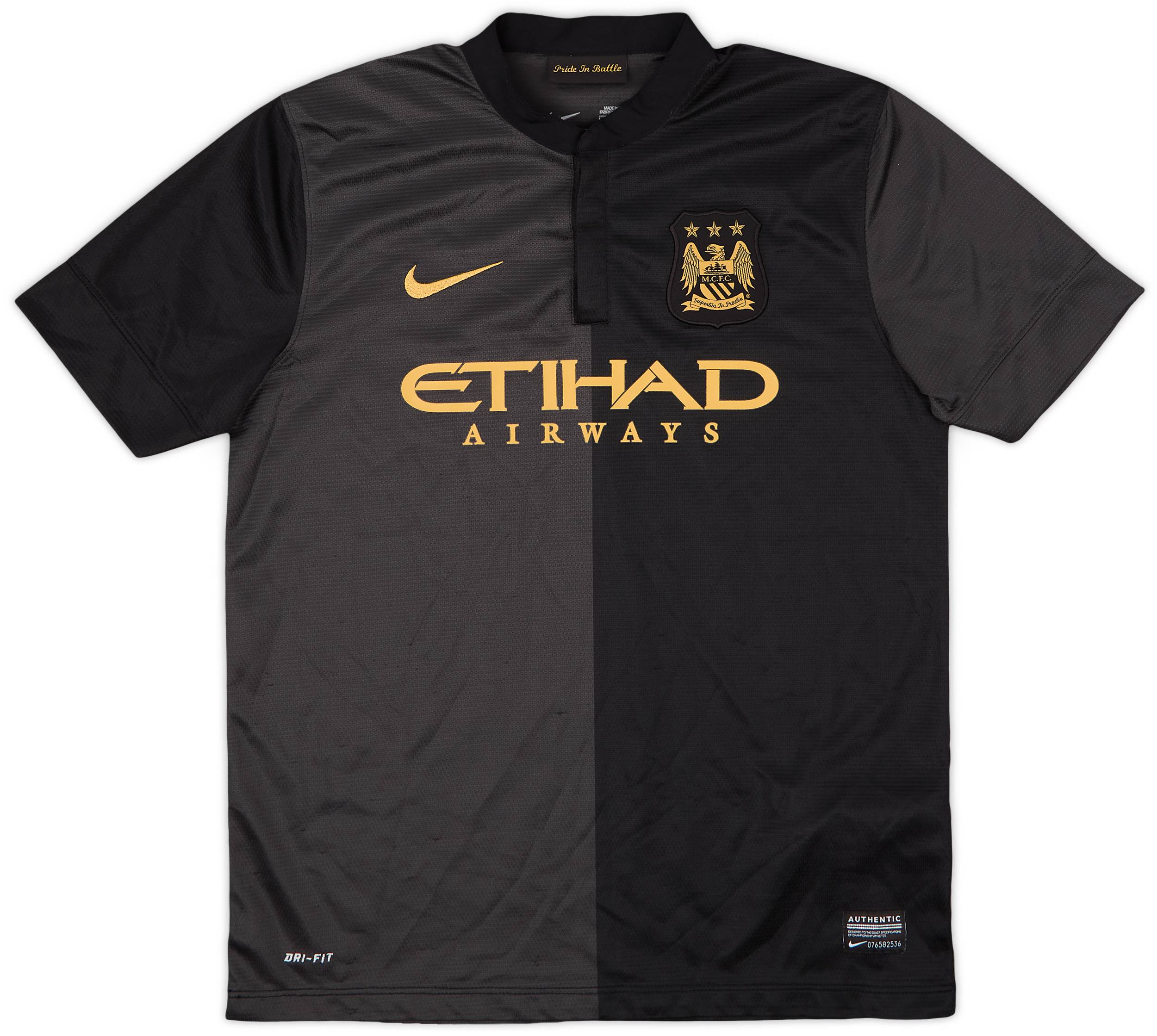 2013-14 Manchester City Away Shirt - 8/10 - (L.Boys)