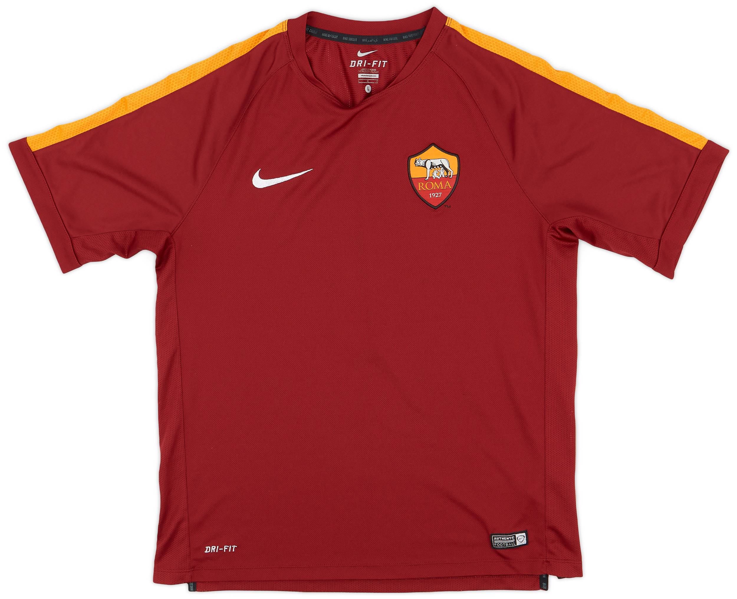 2014-15 Roma Nike Training Shirt - 8/10 - (L)