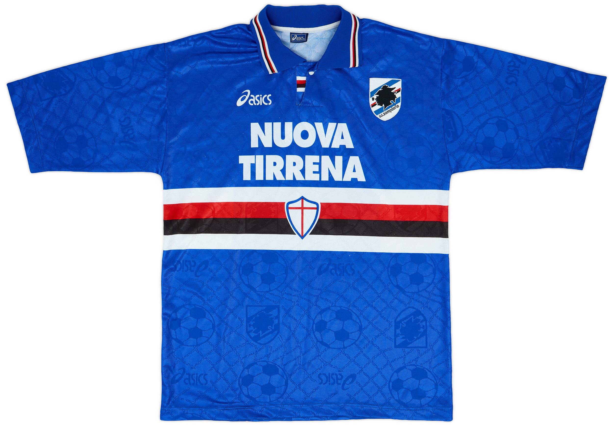1995-96 Sampdoria Home Shirt - 7/10 - (L)