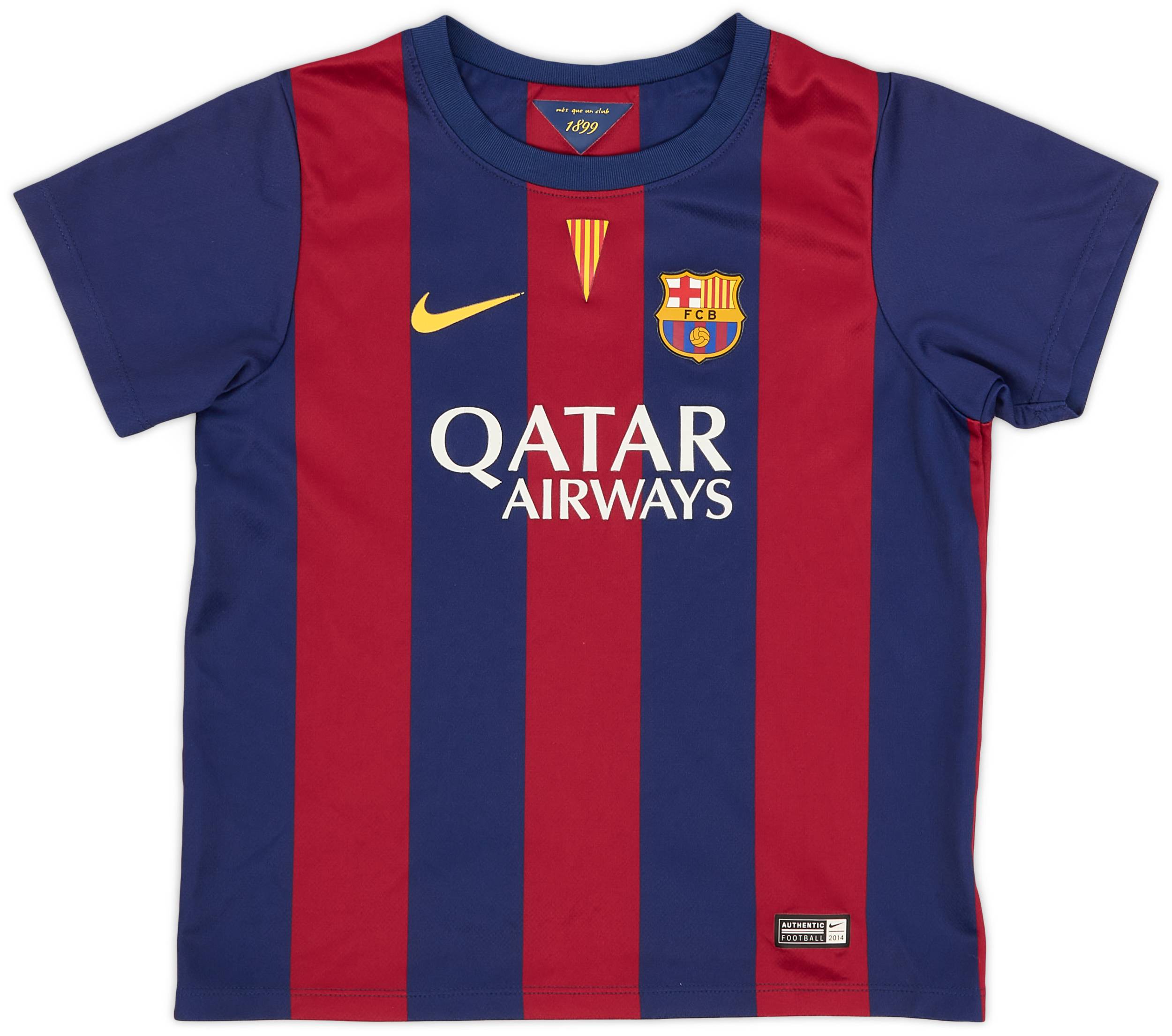 2014-15 Barcelona Home Shirt - 9/10 - (S.Boys)