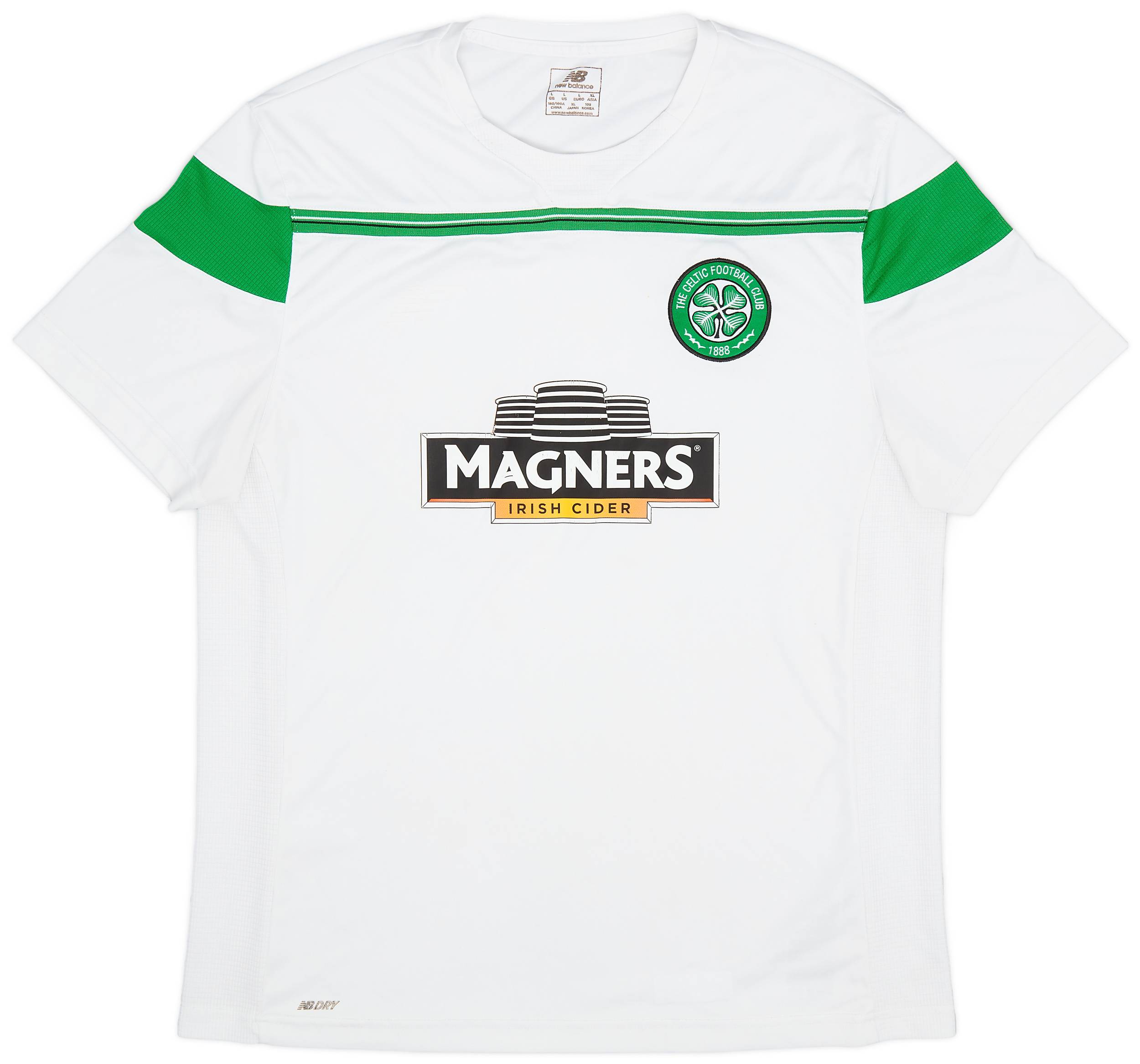 2015 16 Celtic New Balance Training Shirt 4 10 L
