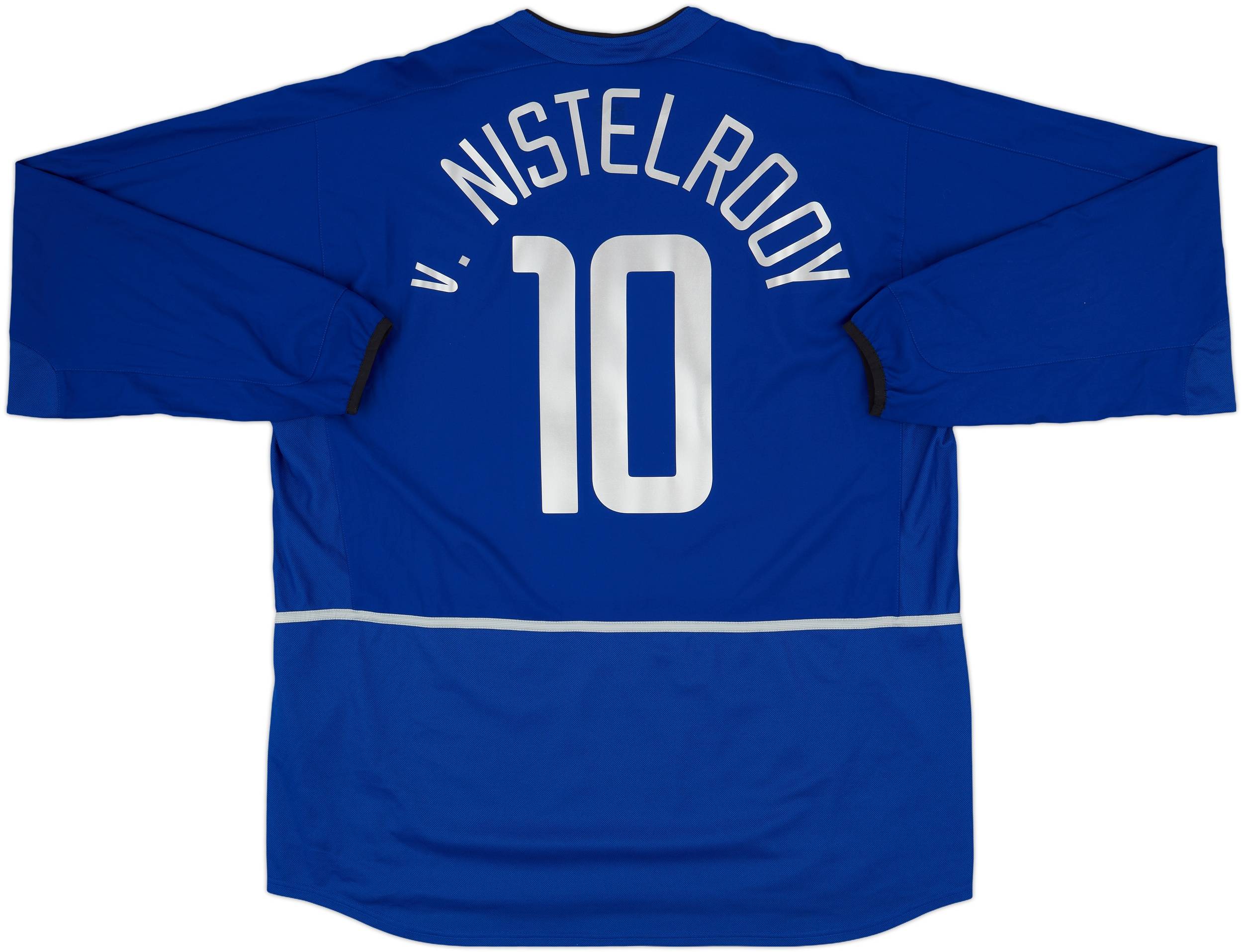 2002-03 Manchester United Third L/S Shirt v. Nistelrooy #10 - 9/10 - (XXL)