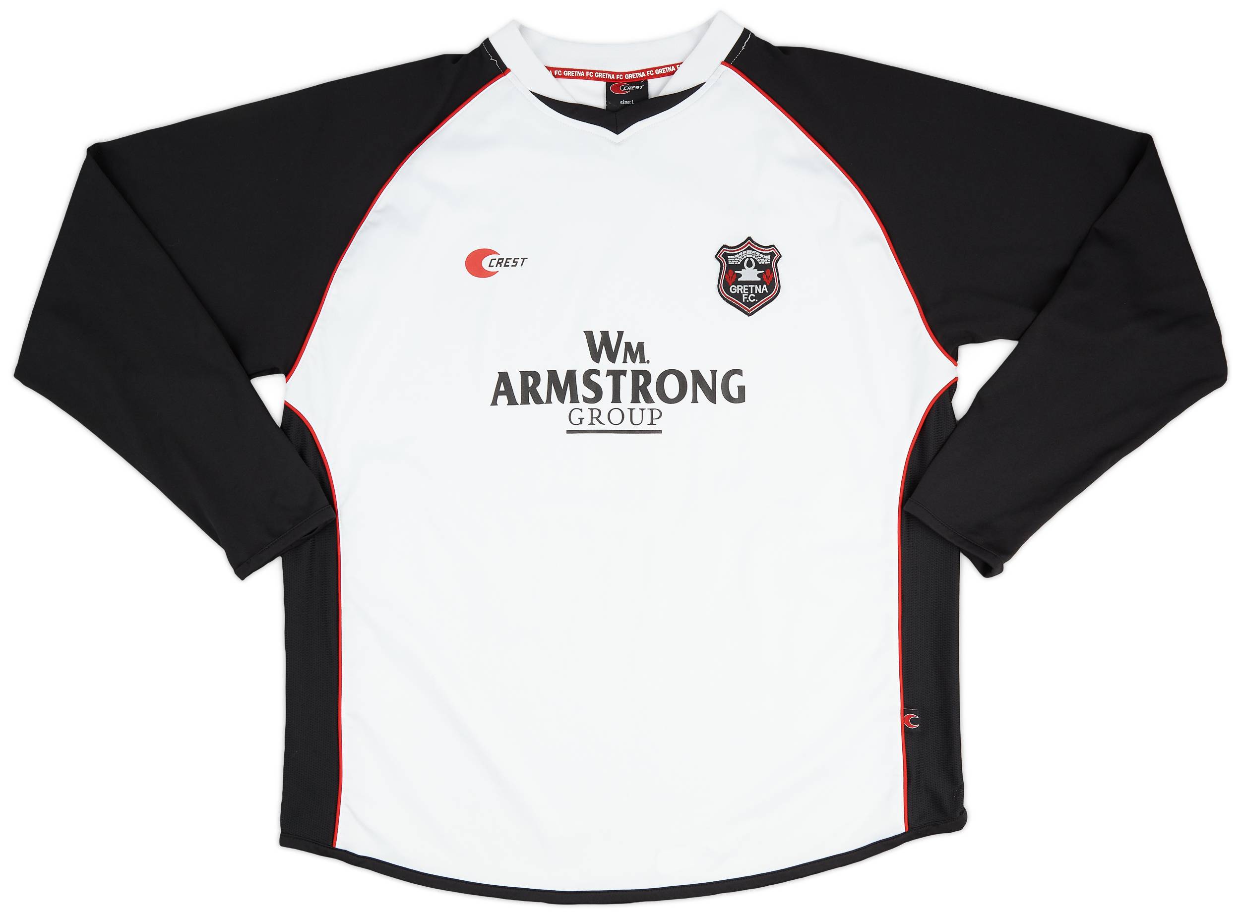 2006-07 Gretna Home L/S Shirt - 9/10 - (L)