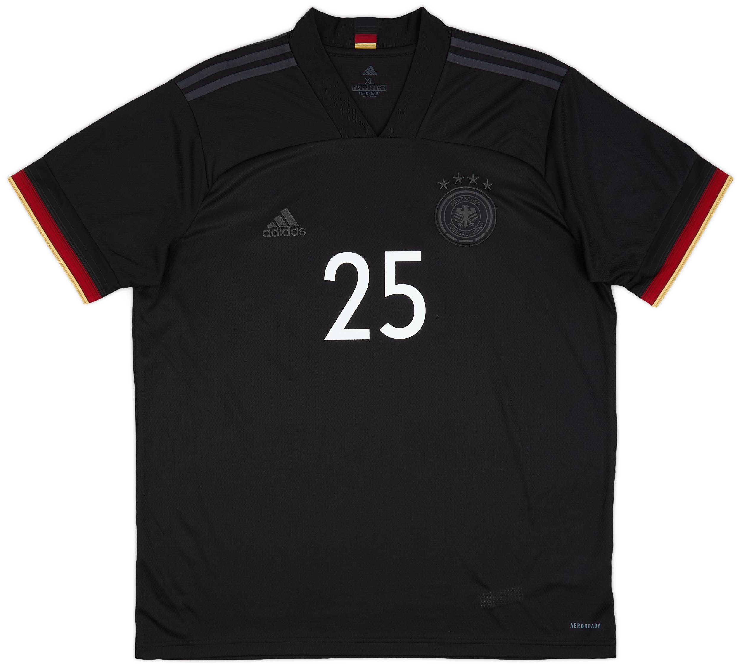 2020-21 Germany Away Shirt Muller #25