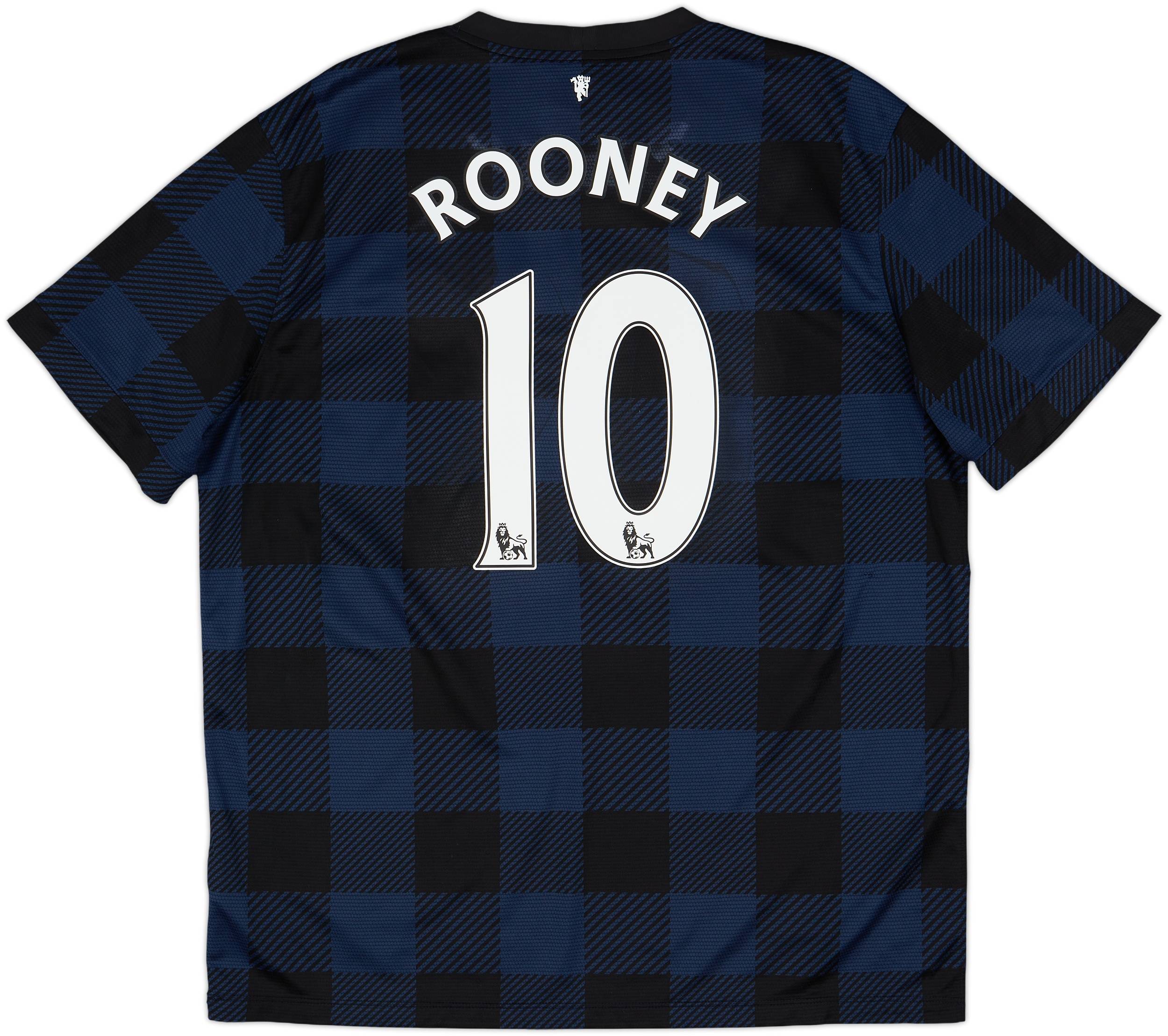 2013-14 Manchester United Away Shirt Rooney #10 - 7/10 - (XL)
