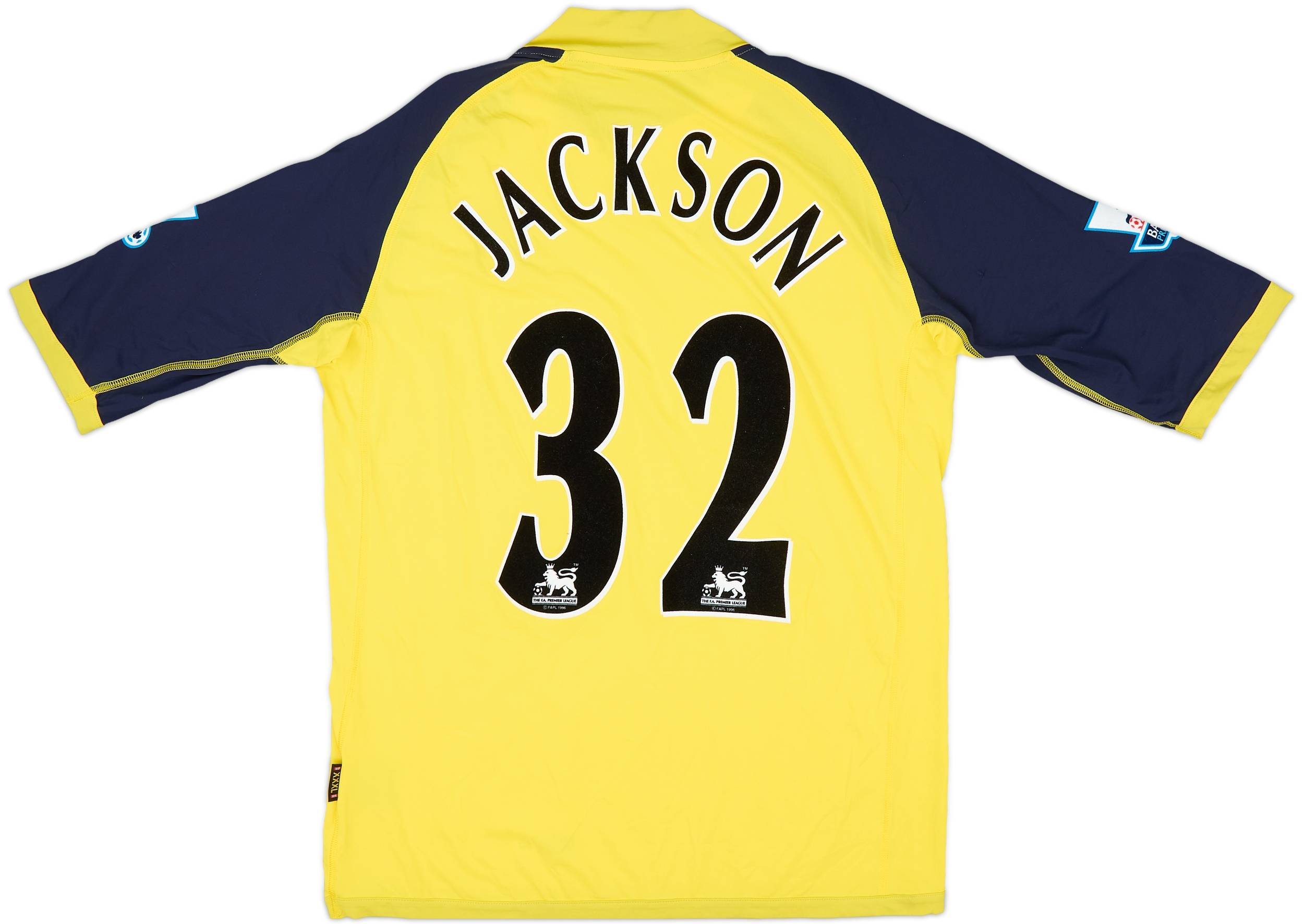 2005-06 Tottenham Match Issue Third Shirt Jackson #32