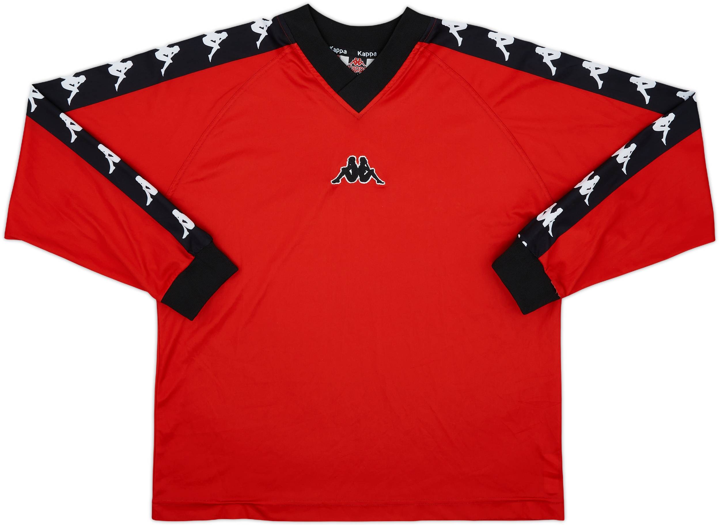 1990s Kappa Template L/S Shirt - 9/10 - (M)