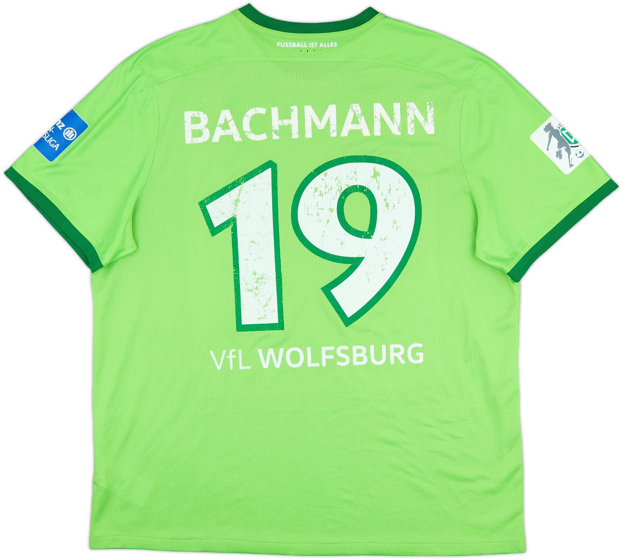 2016-17 Wolfsburg Frauen Home Shirt Bachmann #19 - 4/10 - (XXL)
