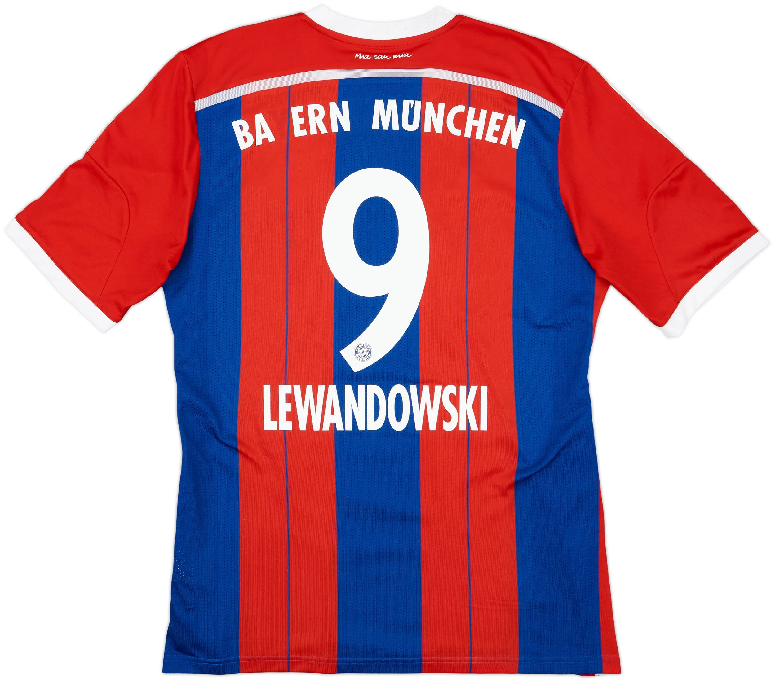 2014-15 Bayern Munich Home Shirt Lewandowski #9 - 5/10 - (L)