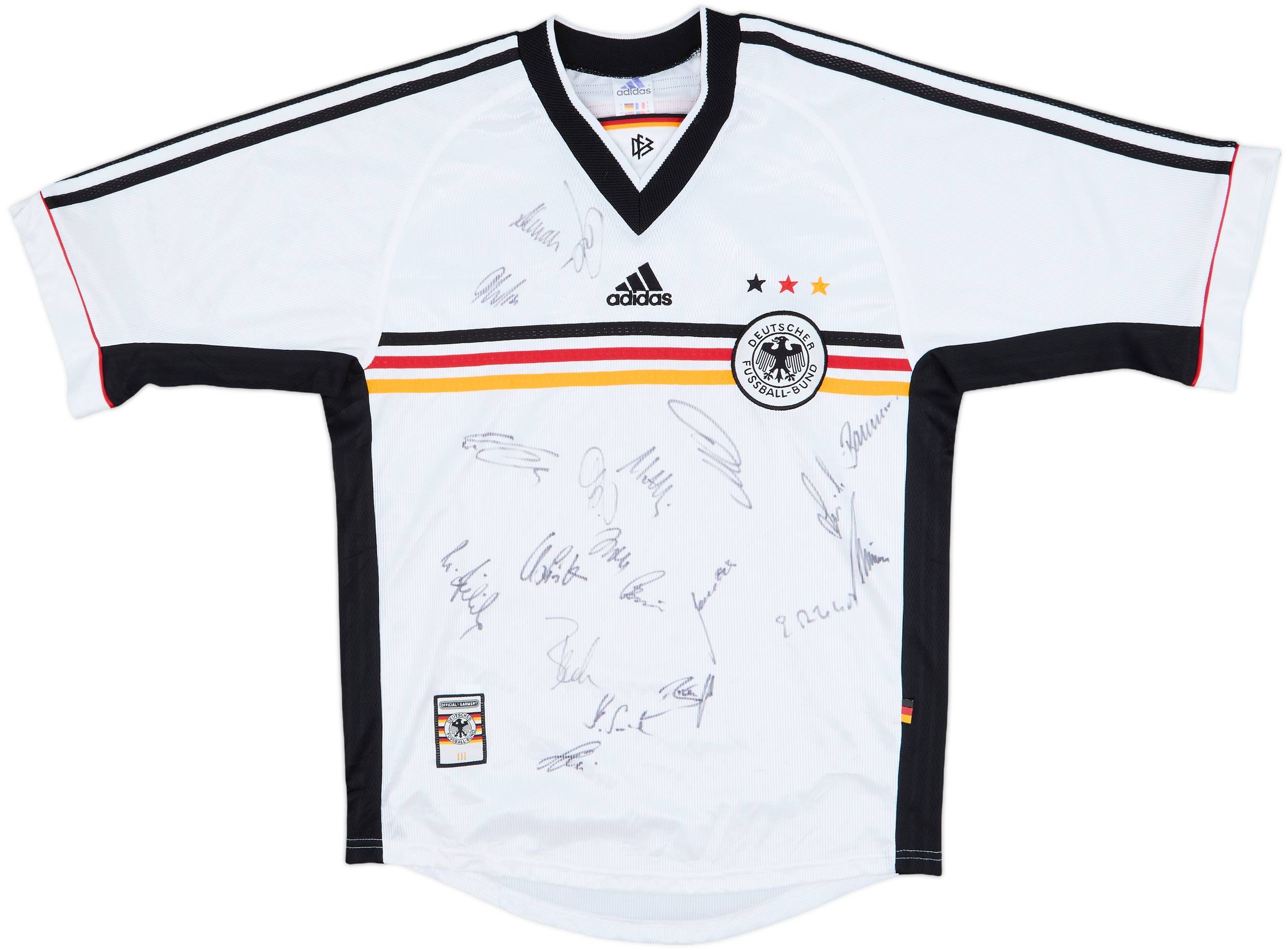 1998-00 Germany Signed Home Shirt - 7/10 - (S)