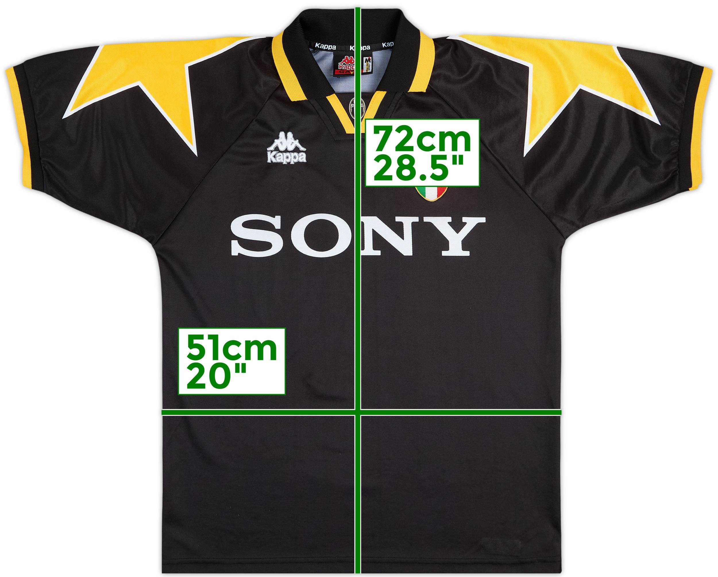 1995-96 Juventus Third Shirt - 7/10 - (M)