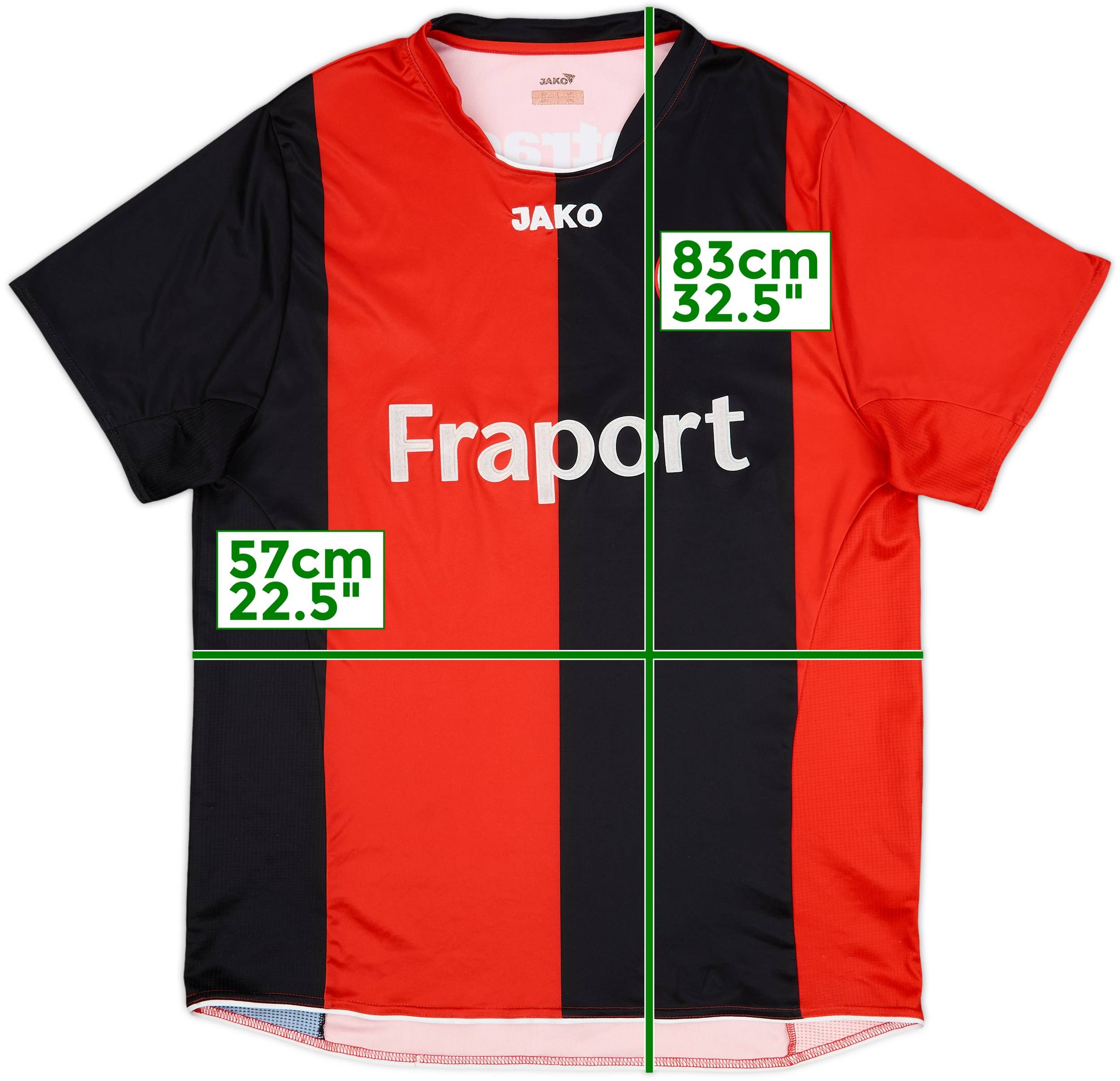 2007-09 Eintracht Frankfurt Home Shirt - 8/10 - (XXL)