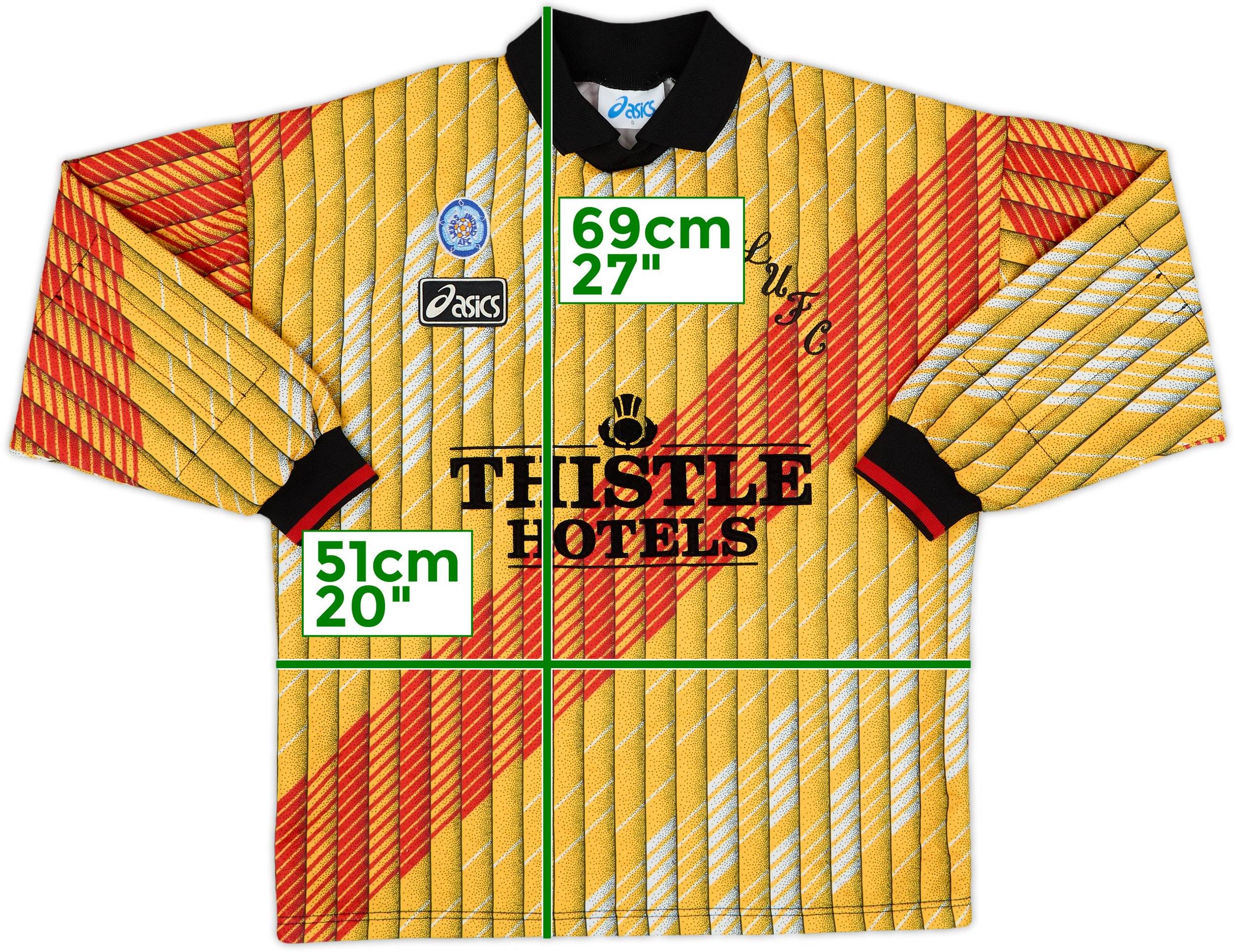 1995-96 Leeds United GK Shirt - 10/10 - (S)