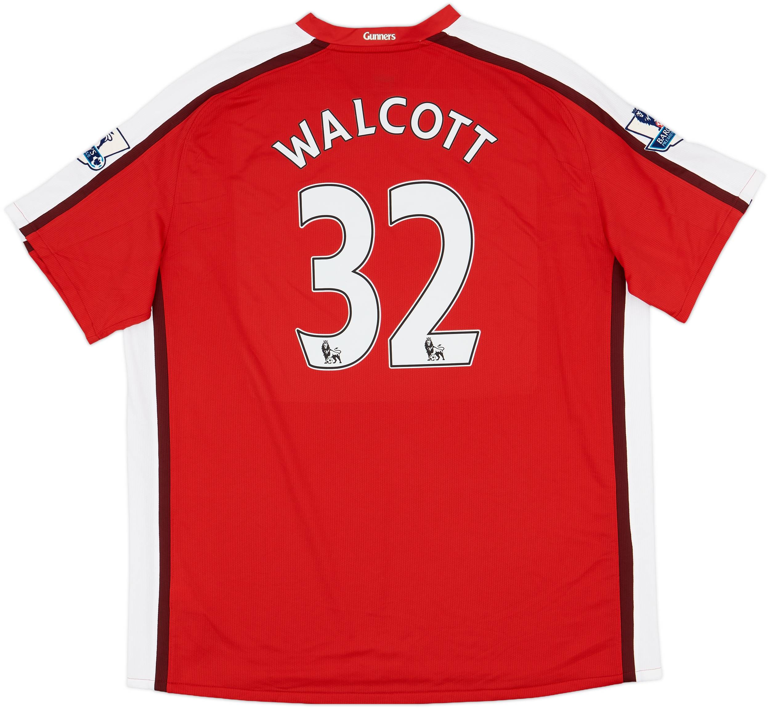 2008-10 Arsenal Home Shirt Walcott #14 - 8/10 - (XXL)