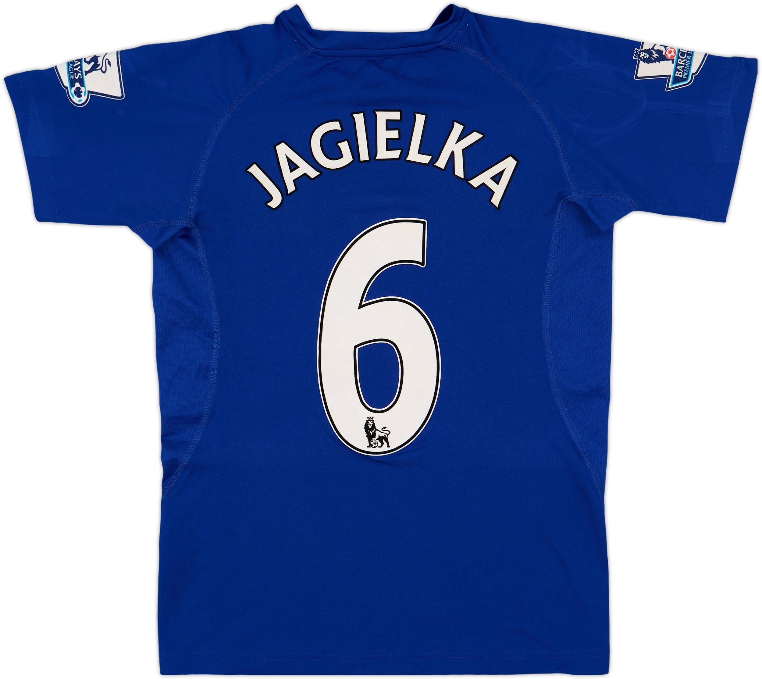 2010-11 Everton Home Shirt Jagielka #6 - 8/10 - (S)