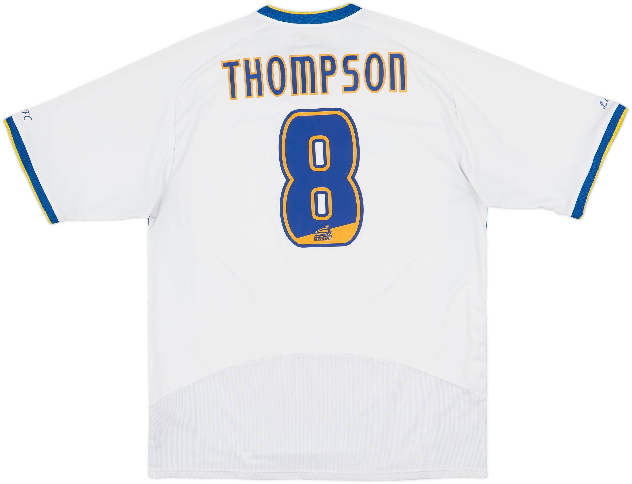 2007-08 Leeds United Home Shirt Thompson #8 - 7/10 - (L)