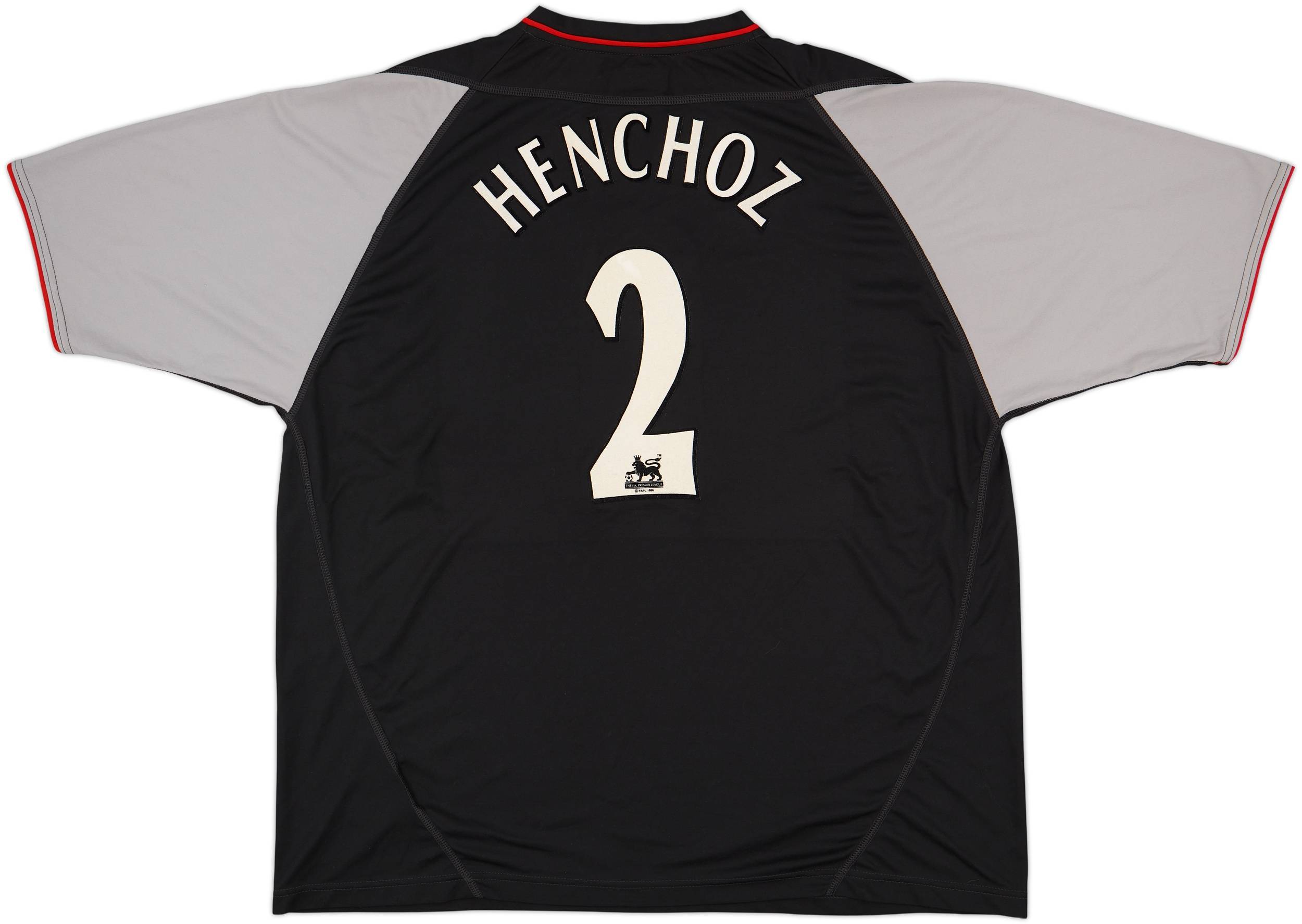 2002-04 Liverpool Away Shirt Henchoz #2 - 8/10 - (XXL)