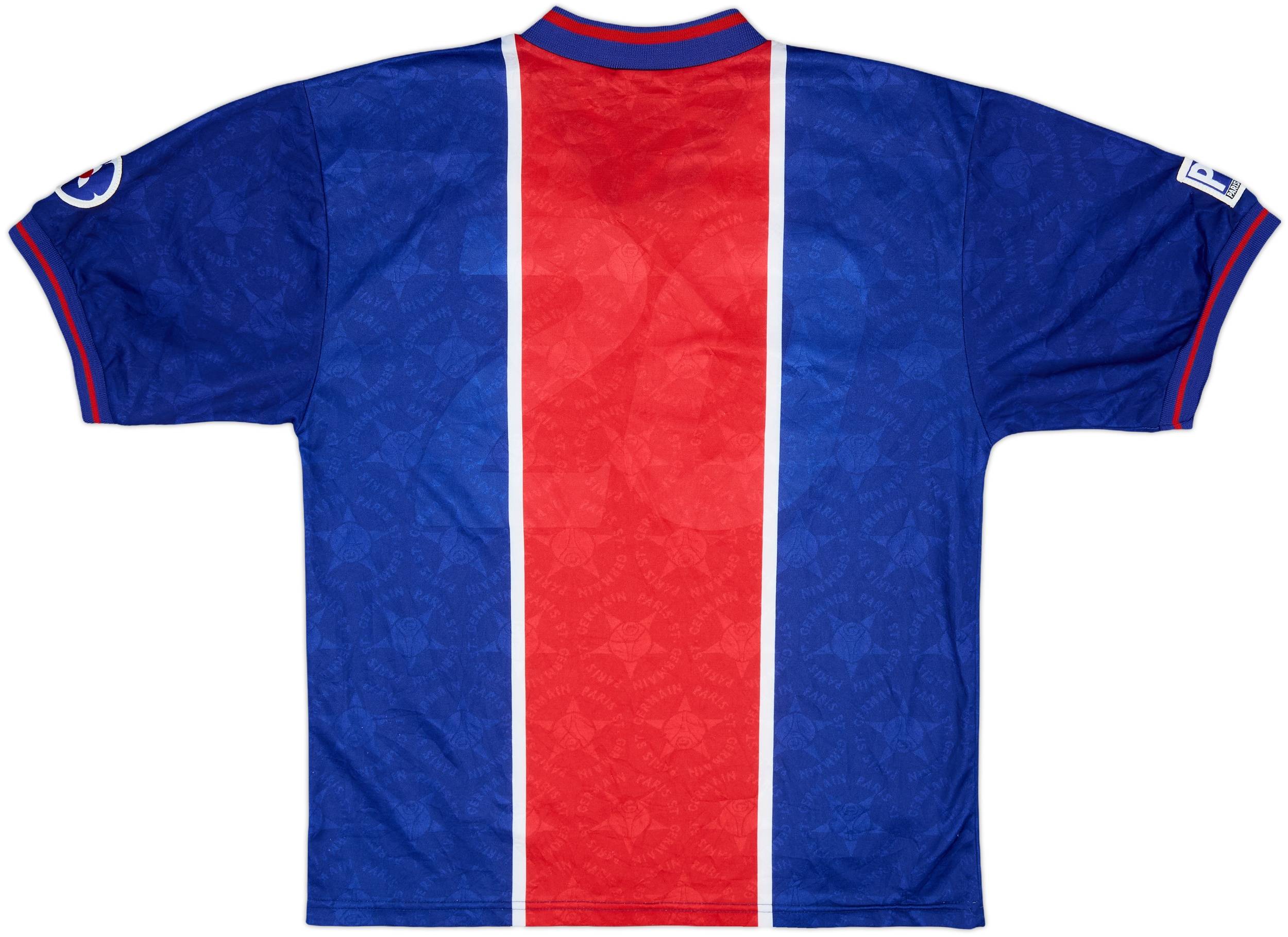 ウェア Paris Saint-Germain vintage gameshirts 1995-96 Paris Saint-Germain Home Shirt - 6/10 - (XS)