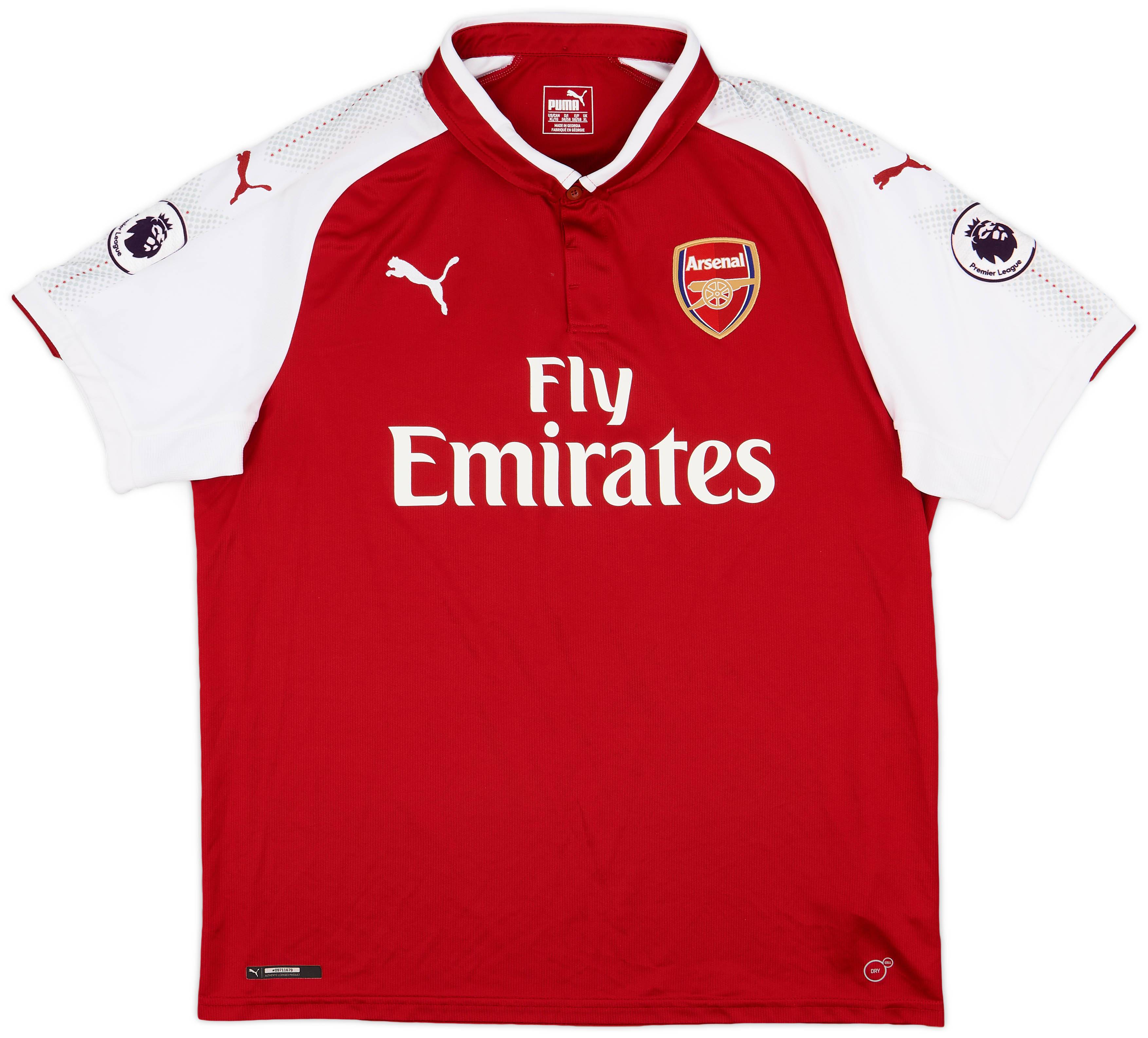 Arsenal 2017/18 ユニフォーム 2017-18 Arsenal Home Shirt #11 - 7/10 - (XL)