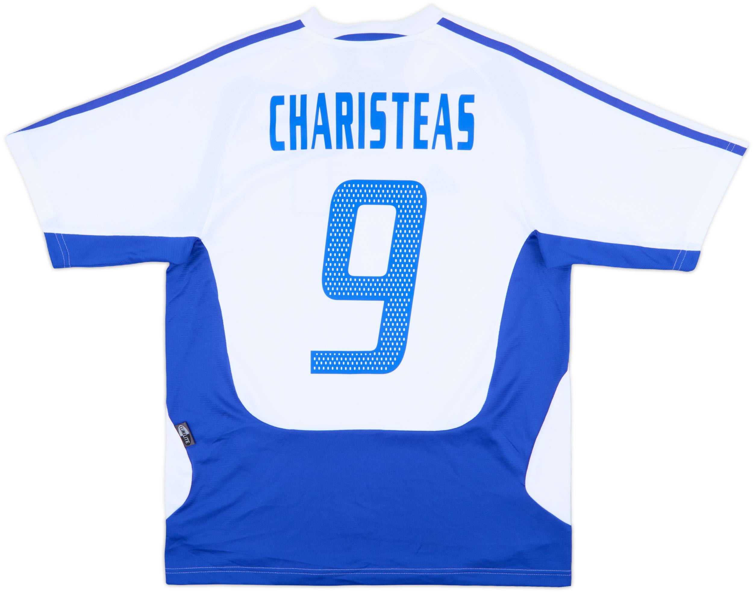 2004-06 Greece Away Shirt Charisteas #9 (S)