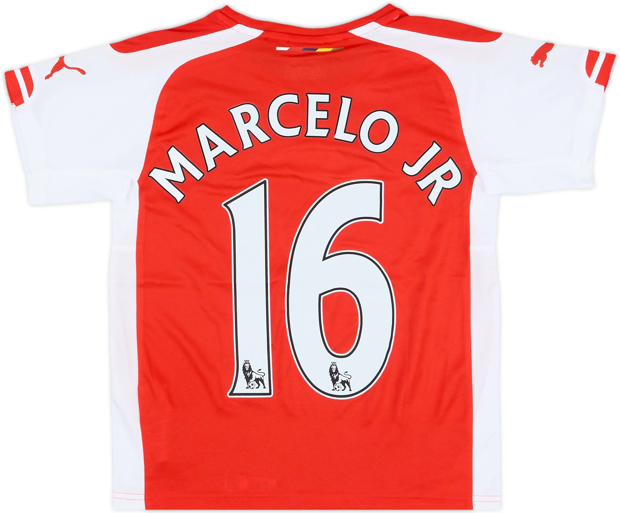 2014-15 Arsenal Home Shirt Marcelo Jr #16 (M.Boys)