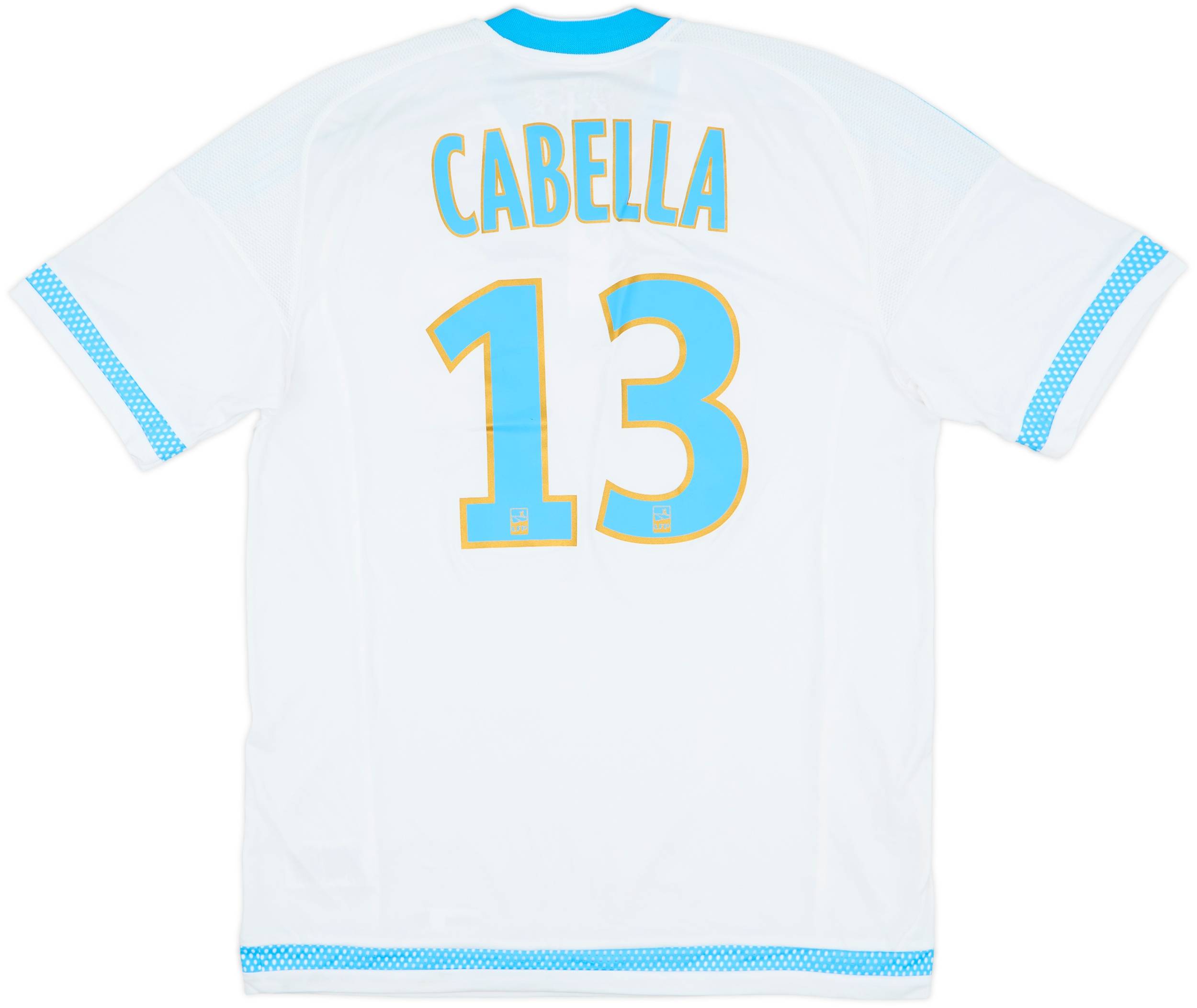 2015-16 Olympique Marseille Home Shirt Cabella #13 (M)