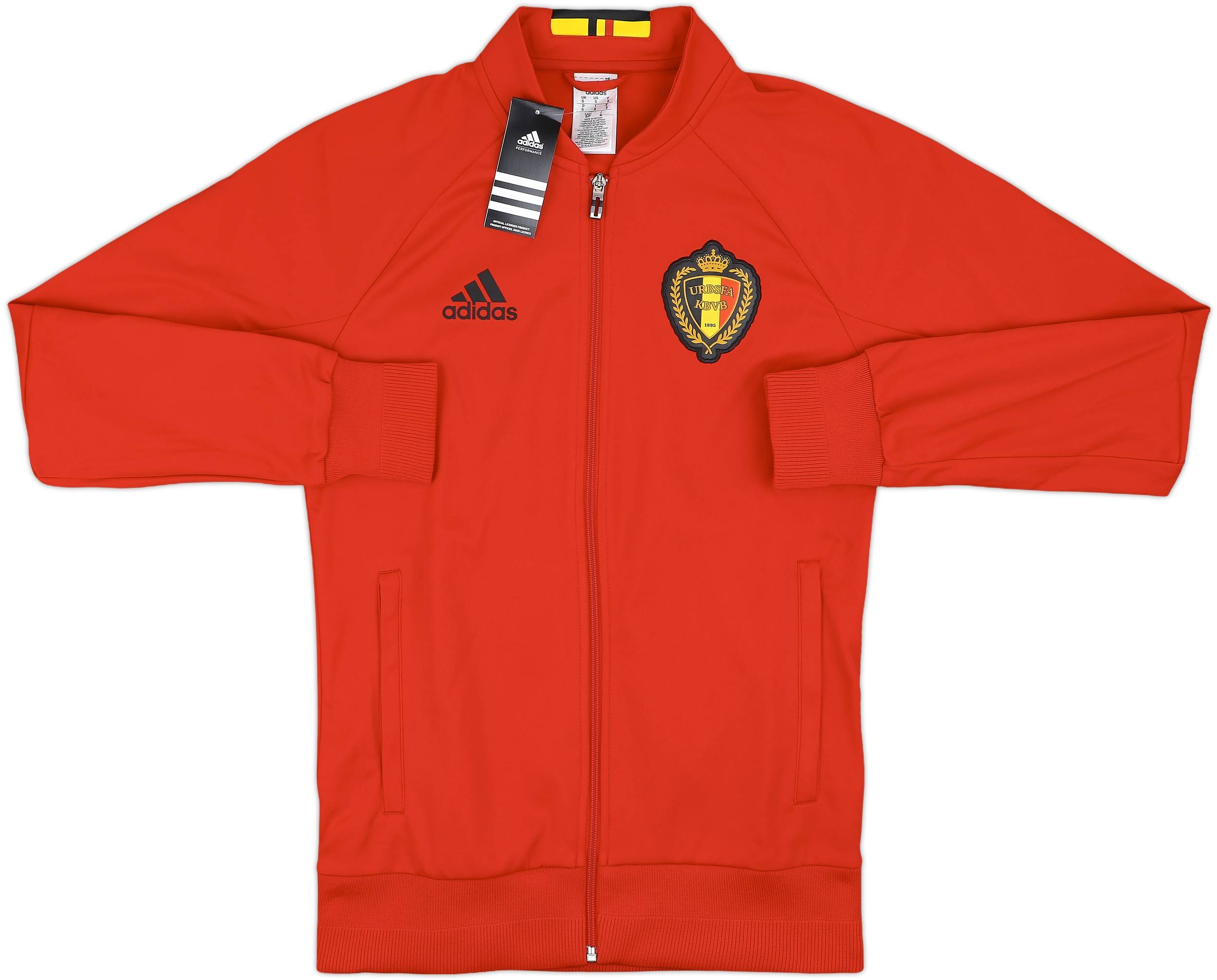 2016-17 Belgium adidas Anthem Jacket (S)