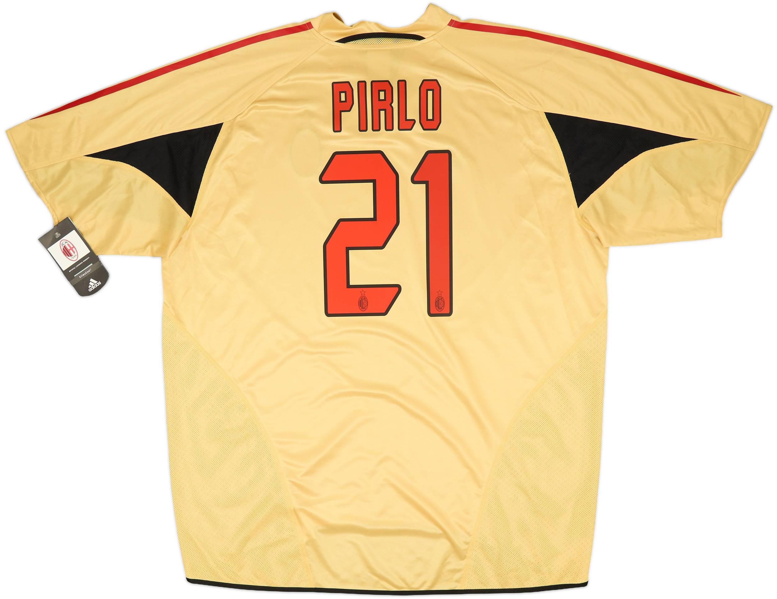 2004-05 AC Milan Third Shirt Pirlo #21 (XXL)