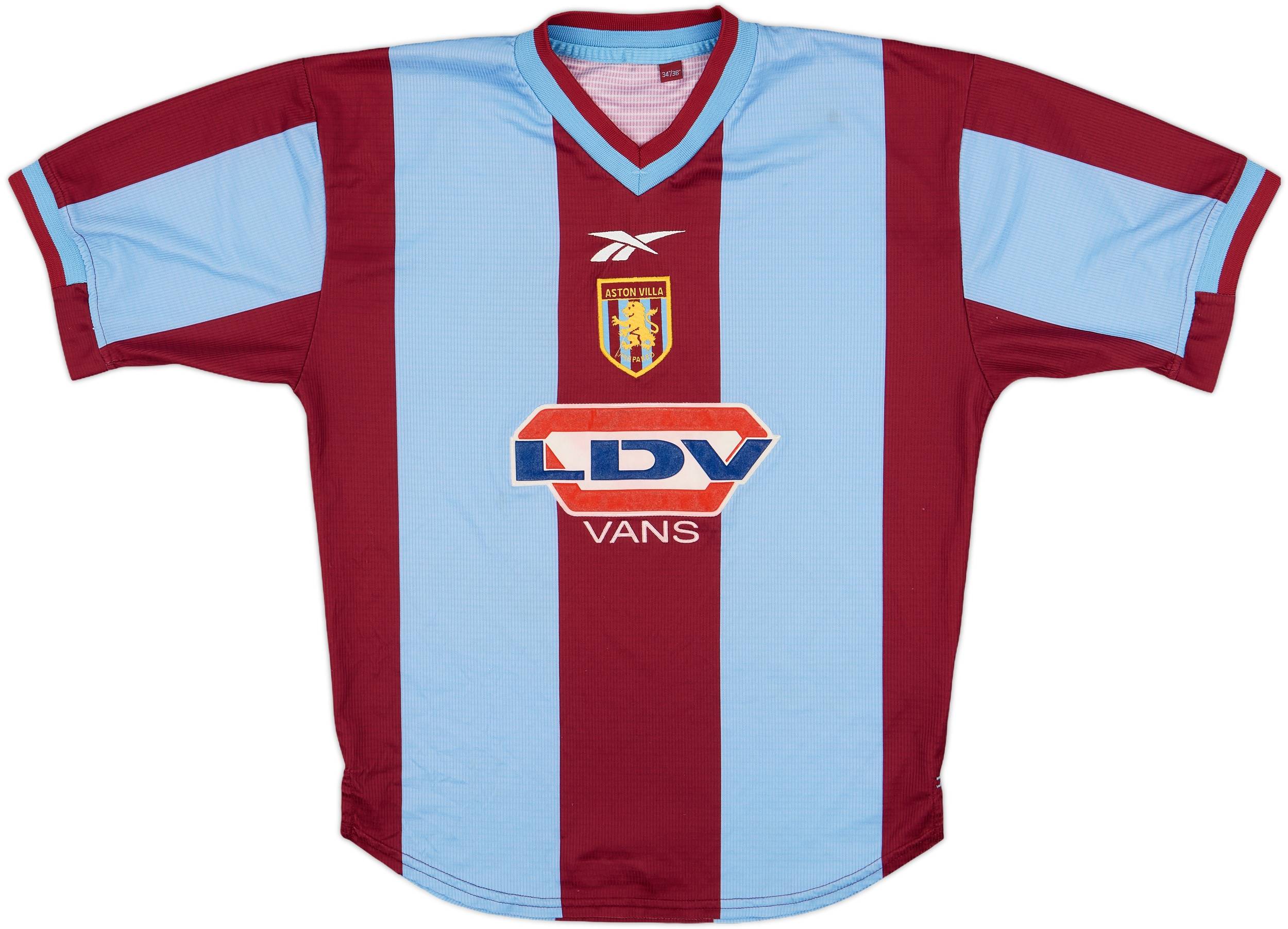 1999-00 Aston Villa Home Shirt #7 - 8/10 - (S)
