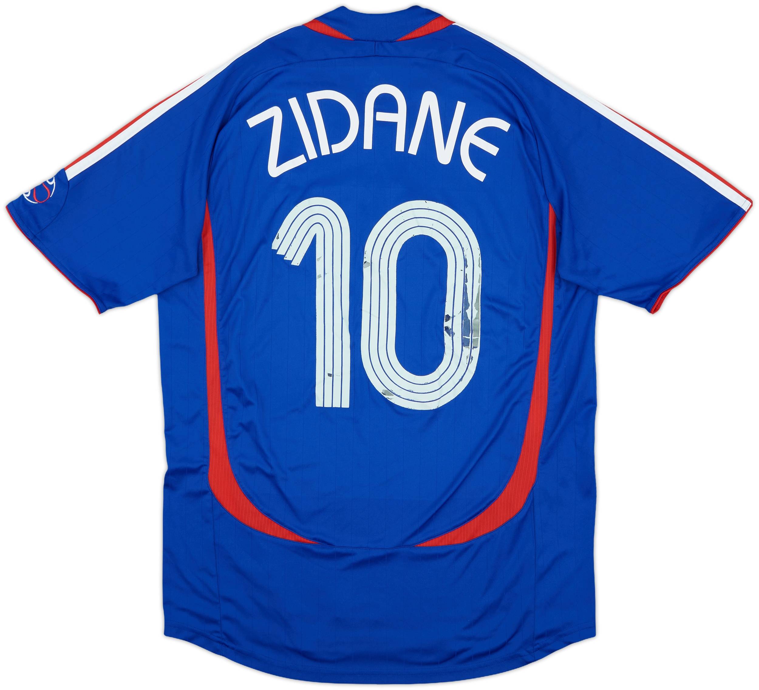 2006-07 France Home Shirt Zidane #10 - 5/10 - (M)