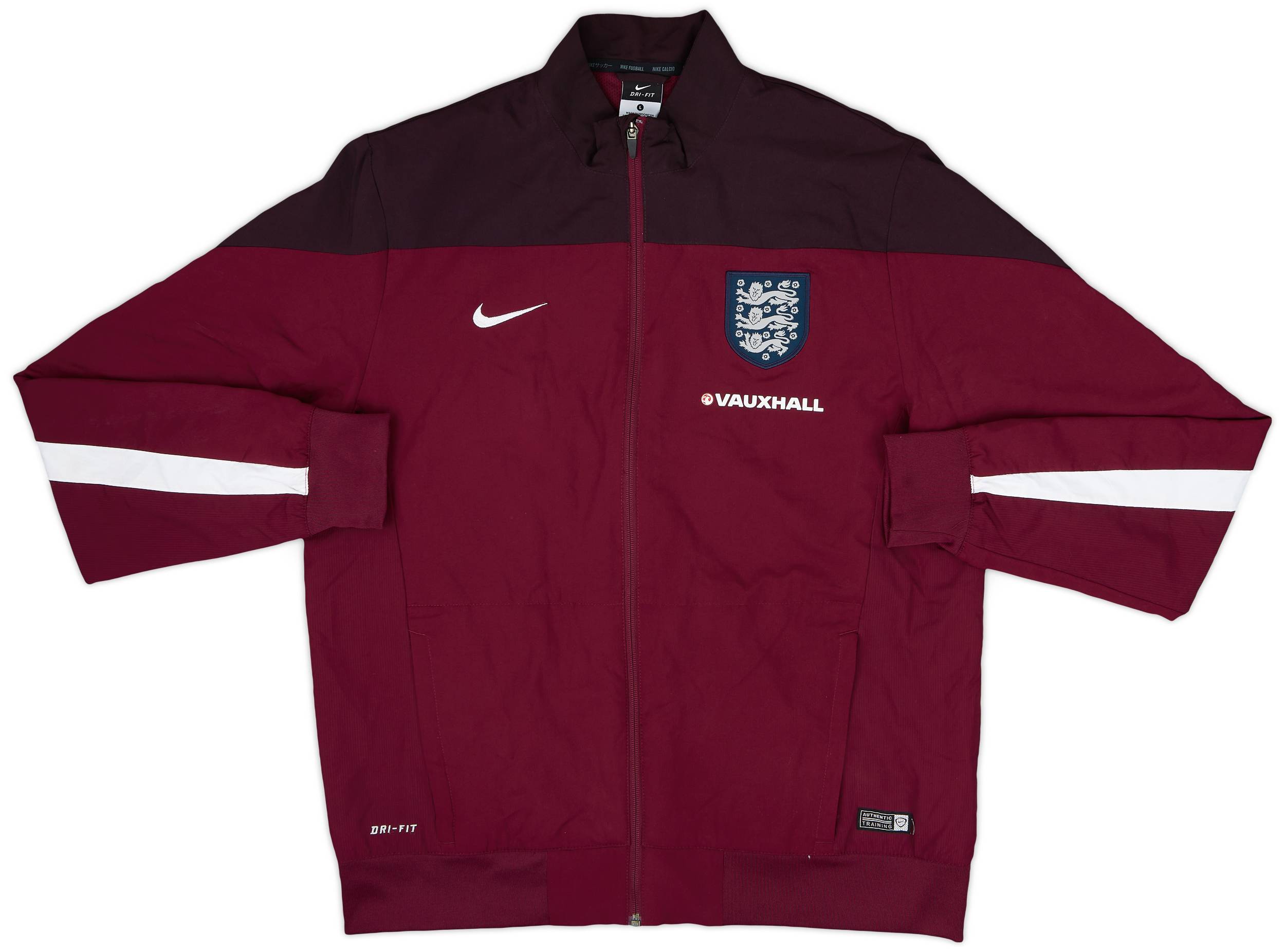 2014-15 England Nike Track Jacket - 6/10 - (L)