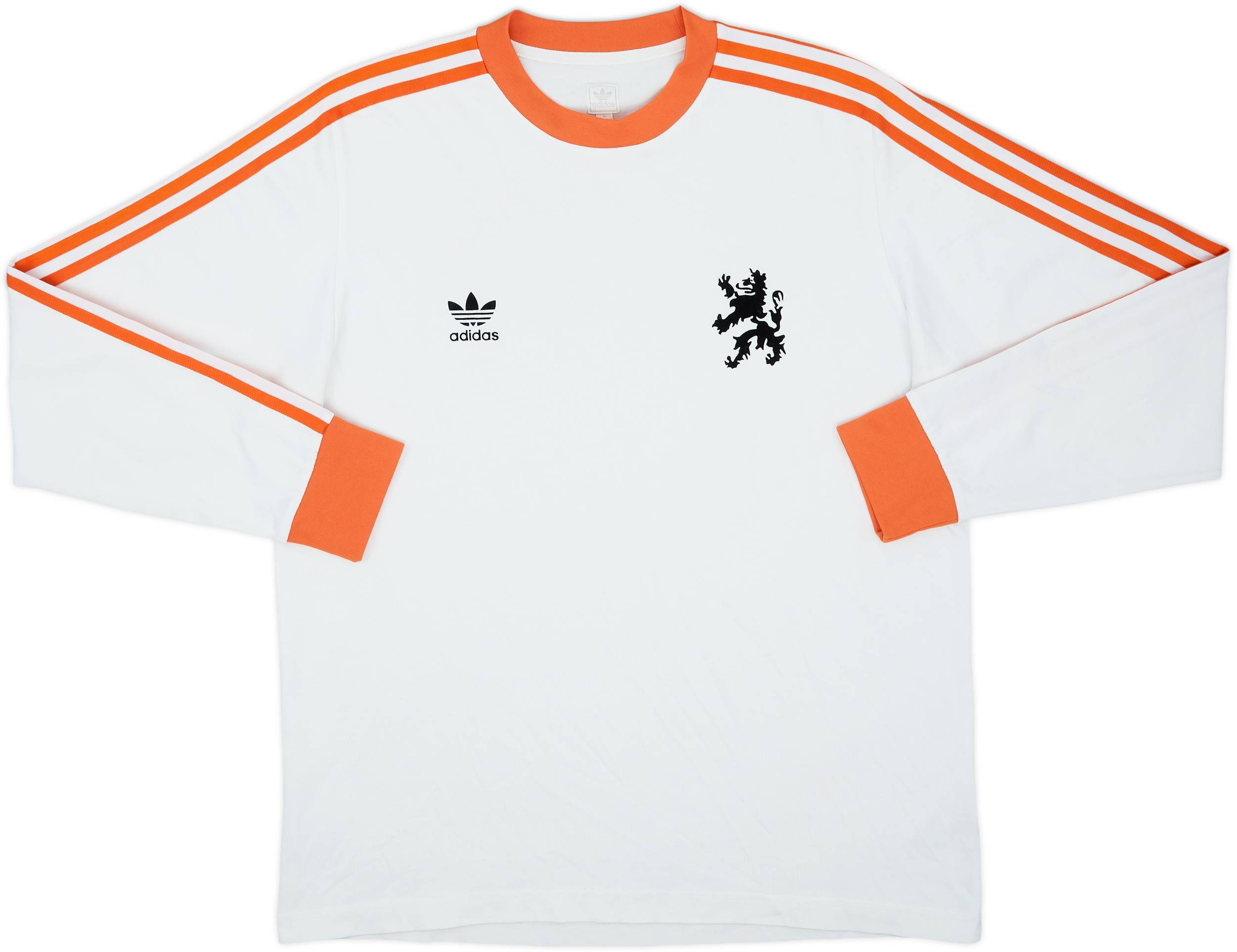 Adidas Vintage 90s Orange Sports T-Shirt Uk Men's Size Large