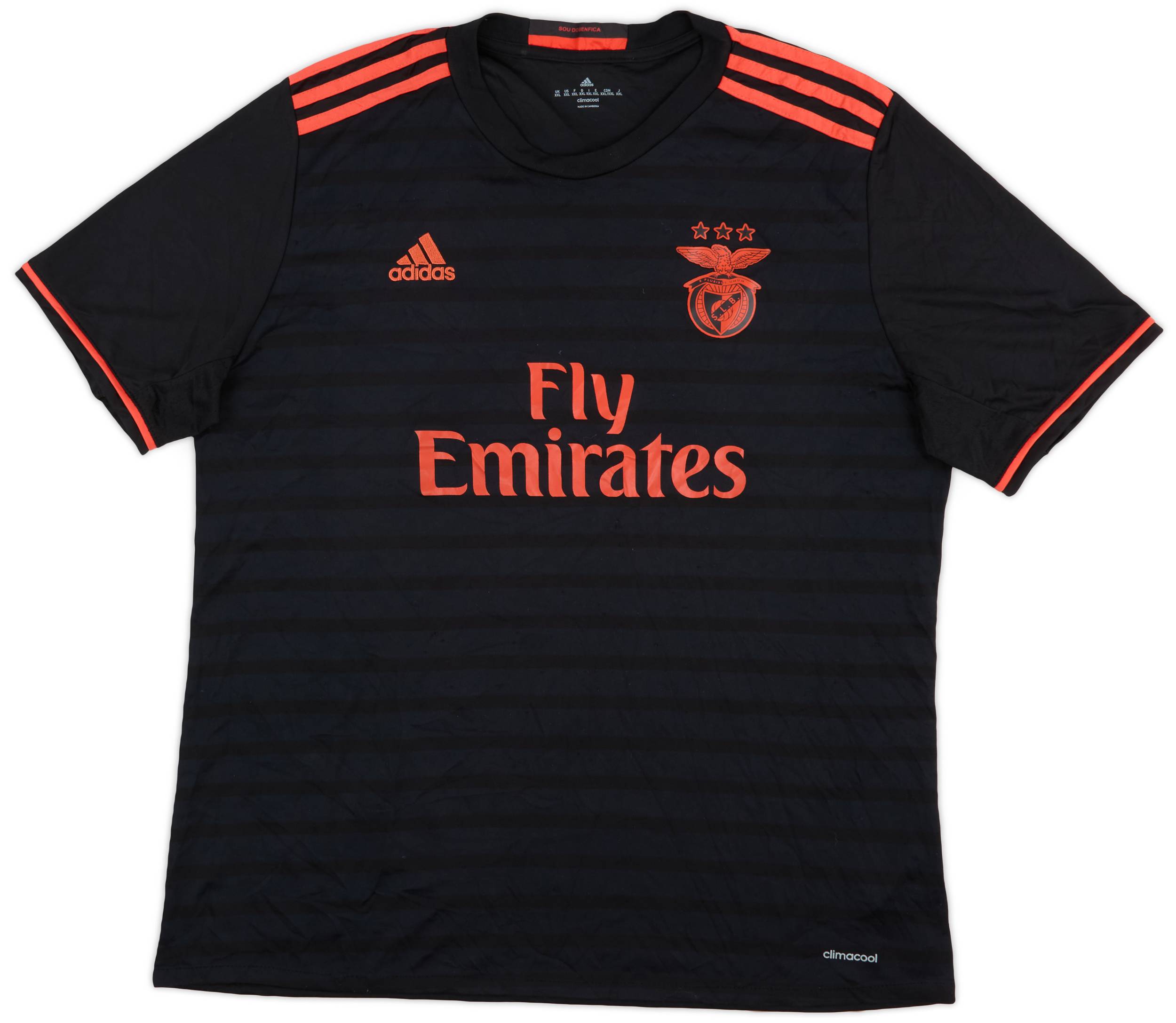 2016-17 Benfica Away Shirt - 7/10 - (XXL)