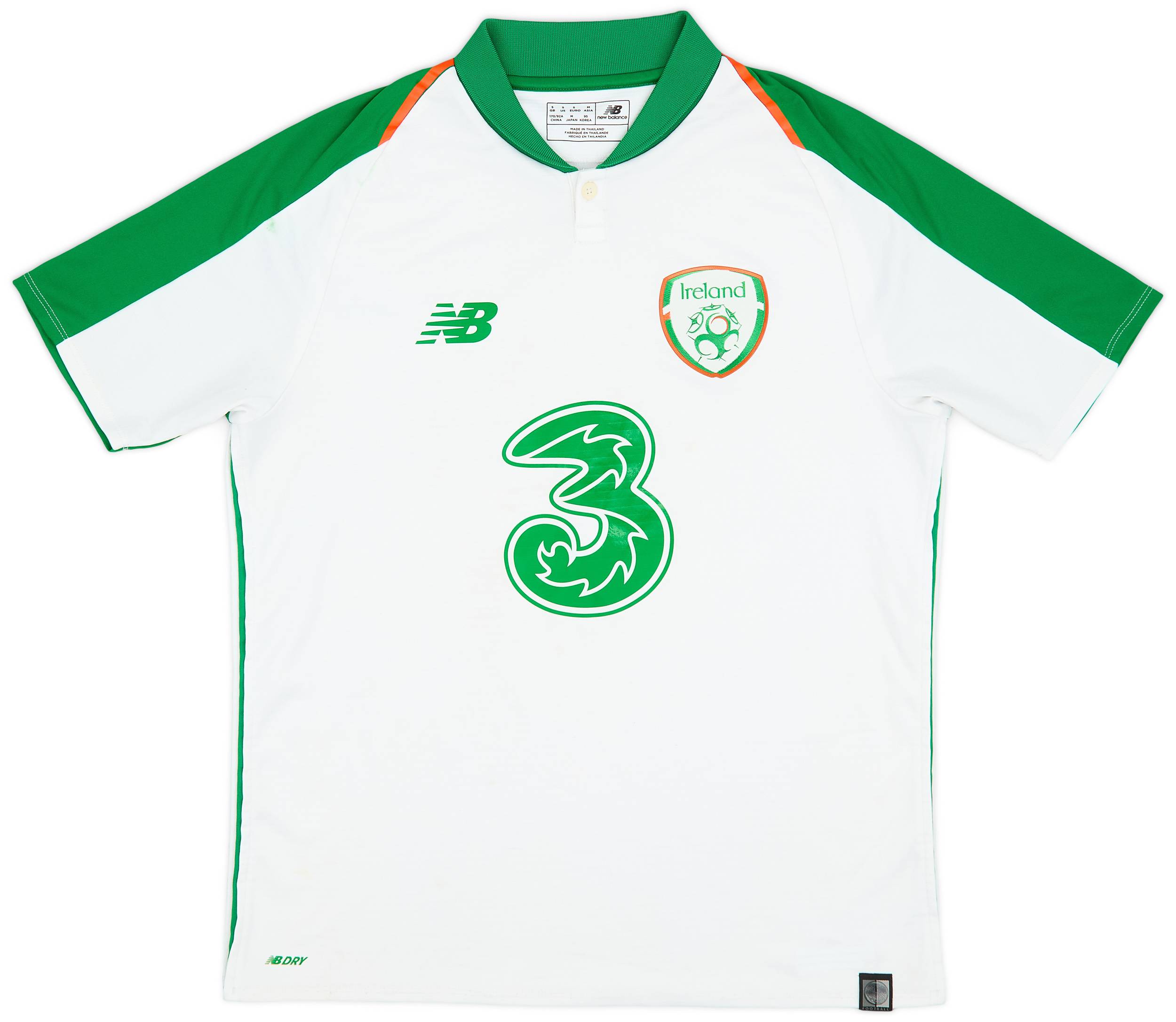 2018-19 Ireland Away Shirt - 8/10 - (S)