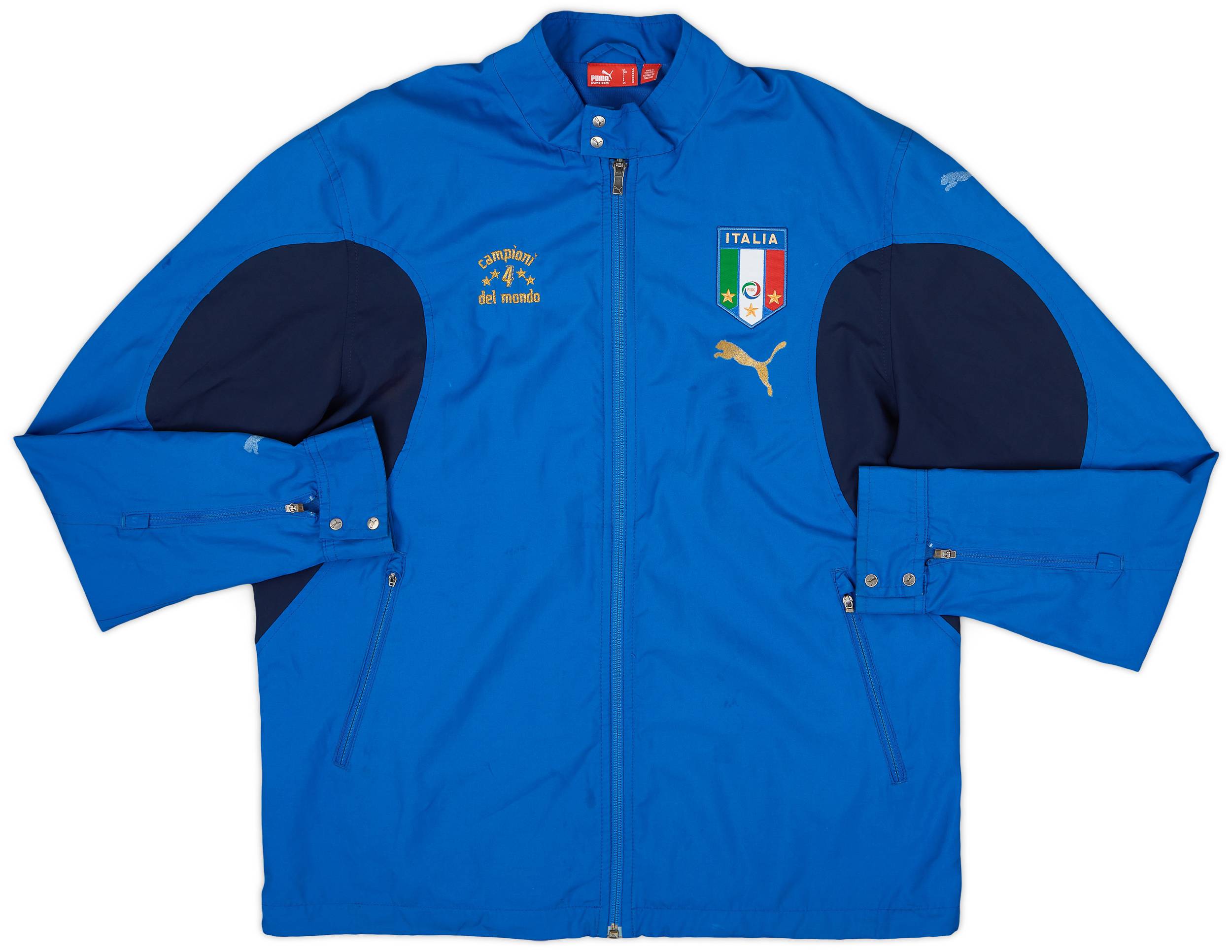 2006 Italy Puma Track Jacket - 4/10 - (M)
