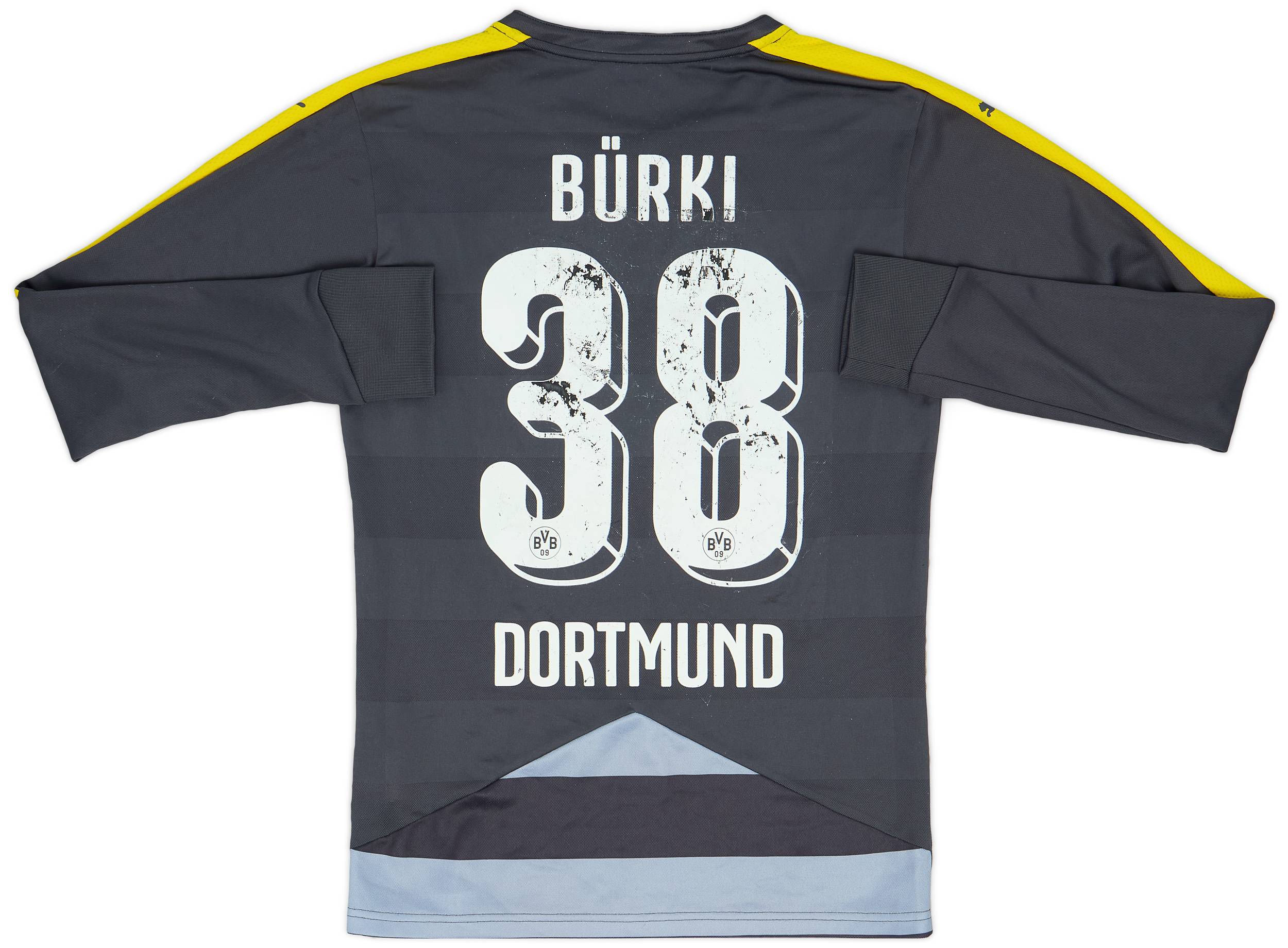 2015-16 Borussia Dortmund GK Shirt Burki #38 - 5/10 - (S)