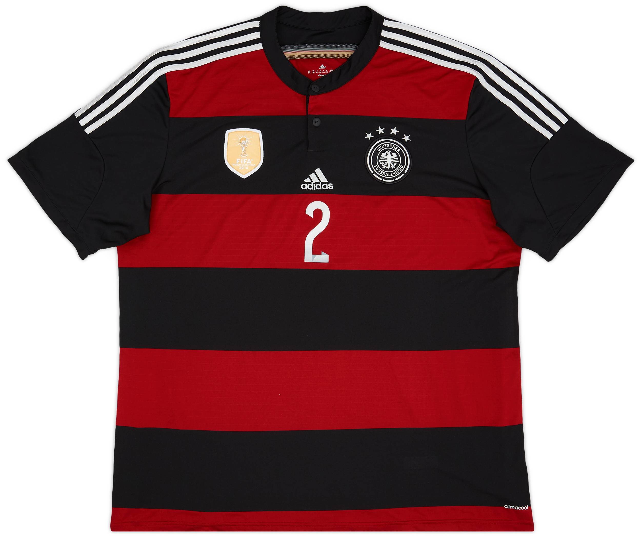 2014-15 Germany Away Shirt Grosskreutz #2 9/10 (3XL)