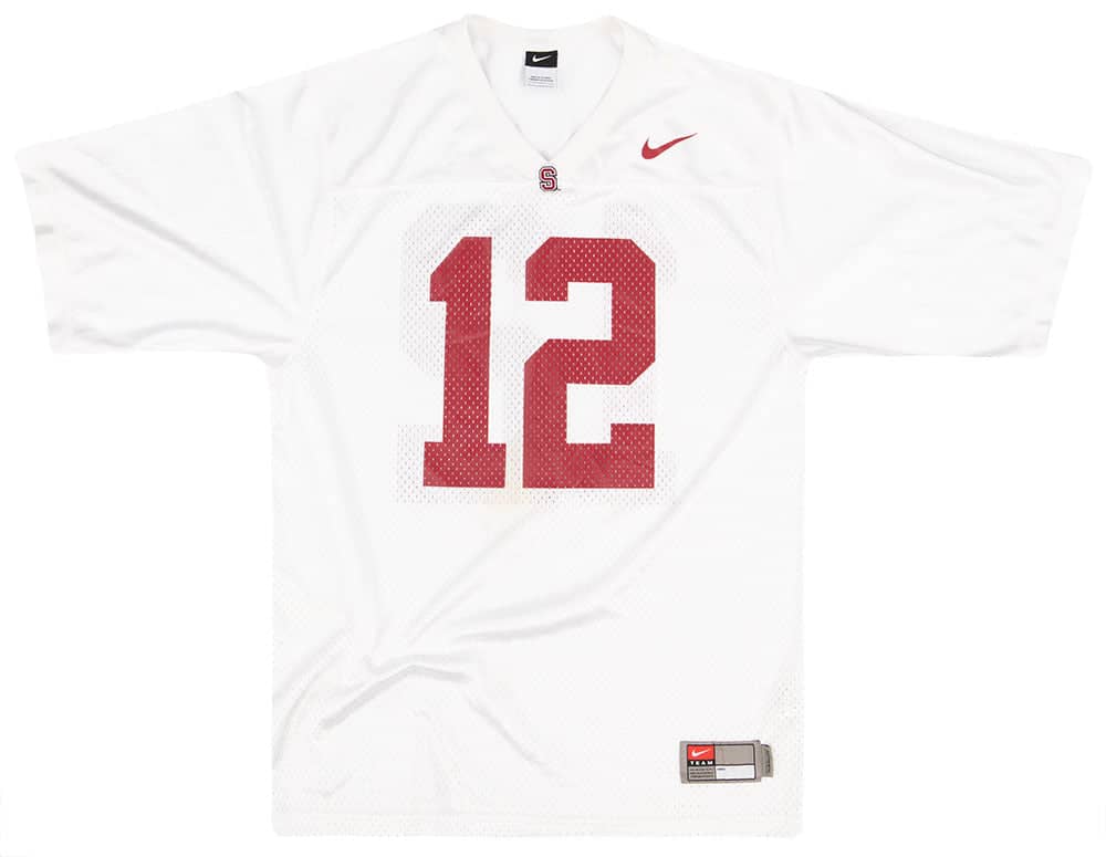 2009 Stanford Cardinal Luck #12 Nike Jersey (Away) M